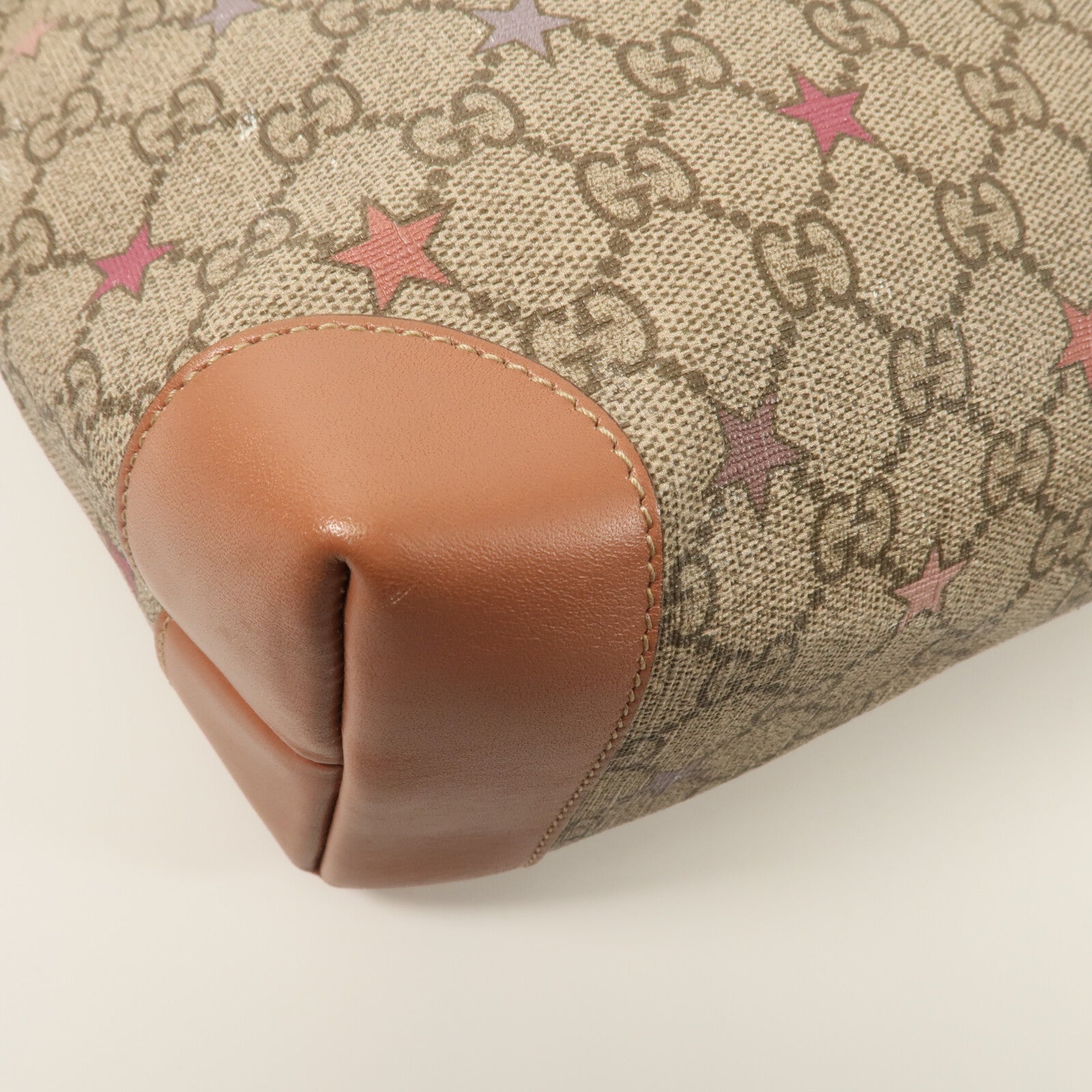 GUCCI 塗層帆布GG Supreme Star Tote手挽袋