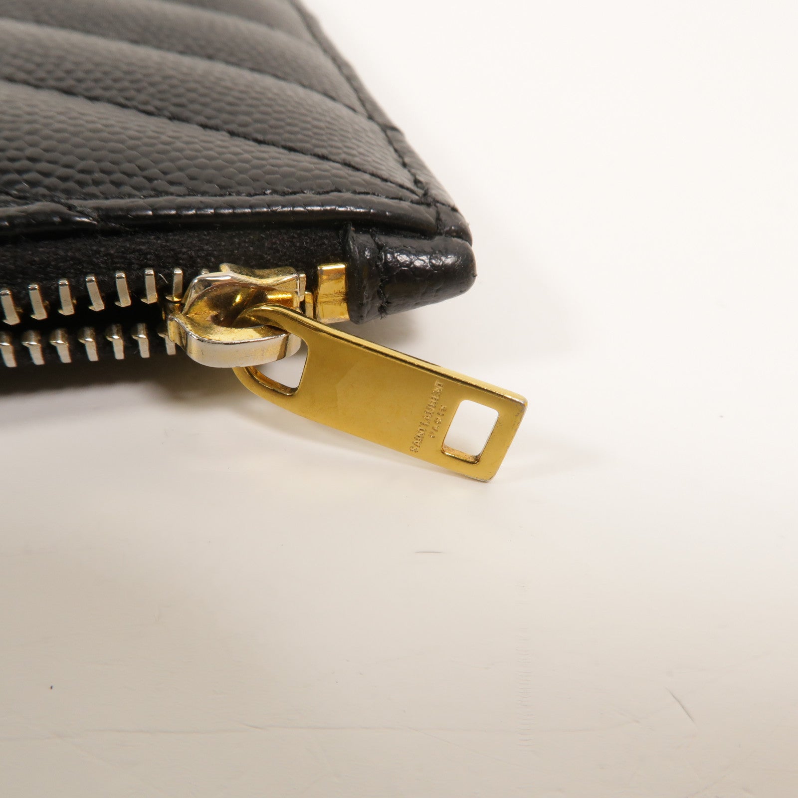 SAINT LAURENT 牛皮皮革Monogram Bill Pouch手拿包