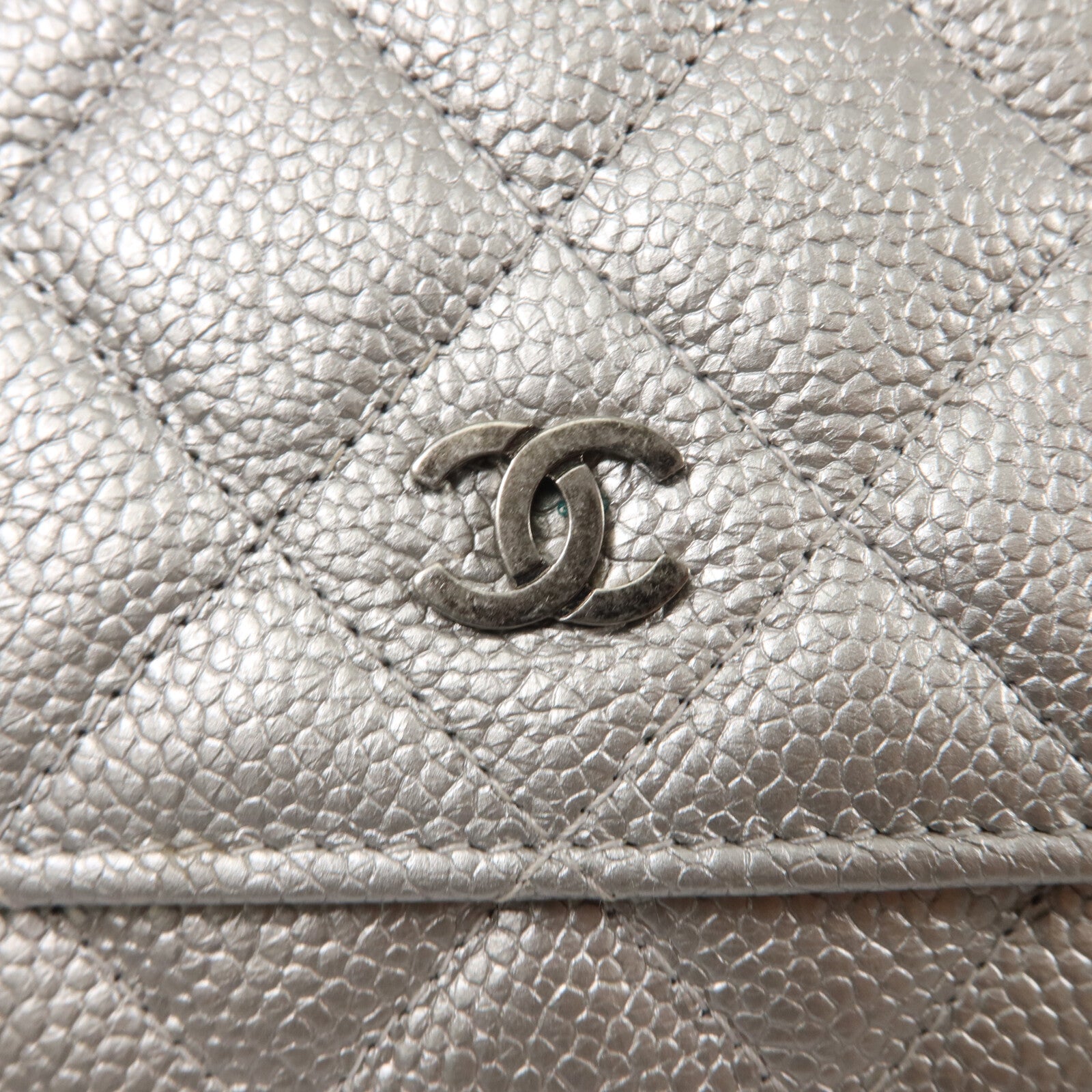 CHANEL 牛皮皮革WOC Wallet On Chain鏈帶肩背袋