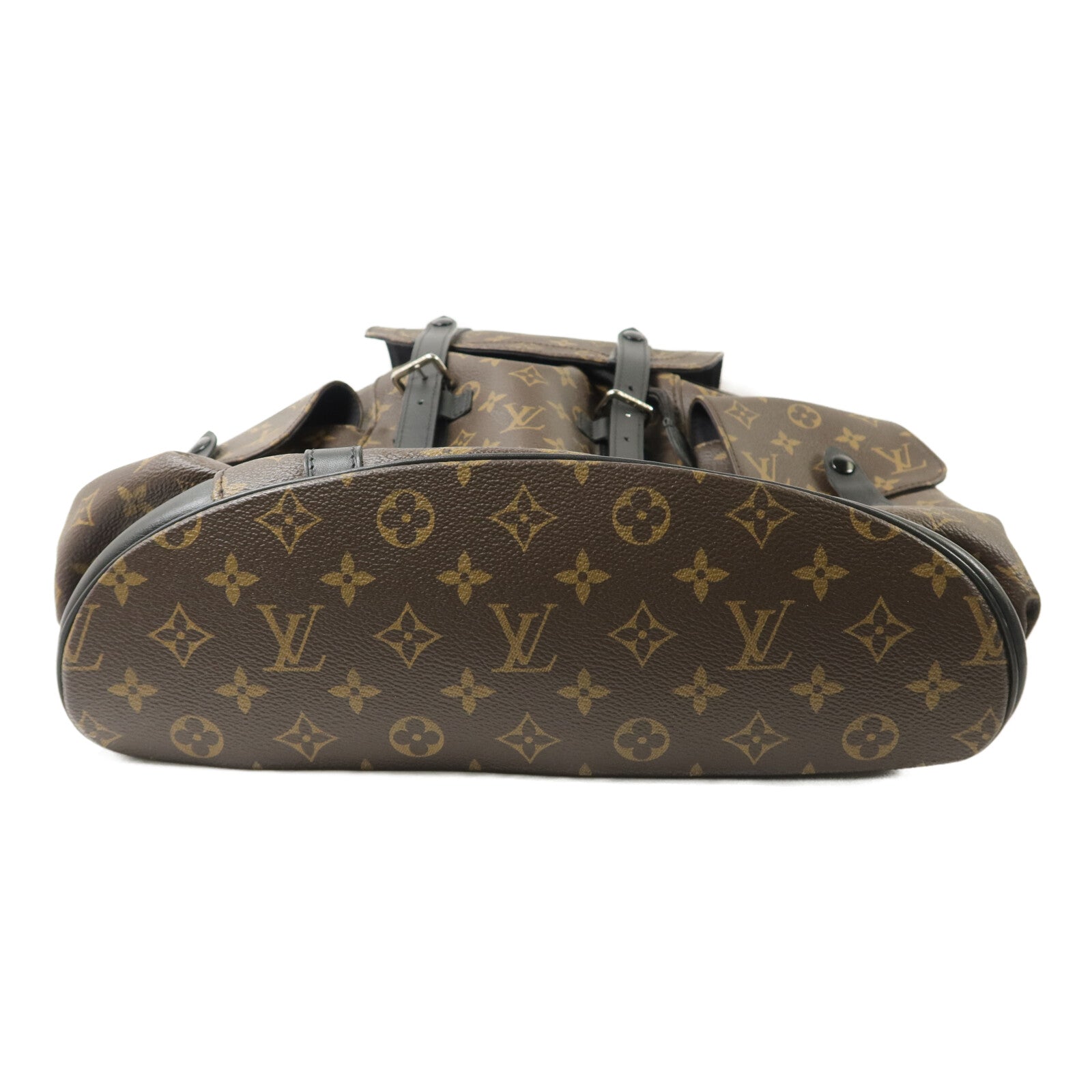 LOUIS VUITTON Monogram Macassar Christopher MM背包