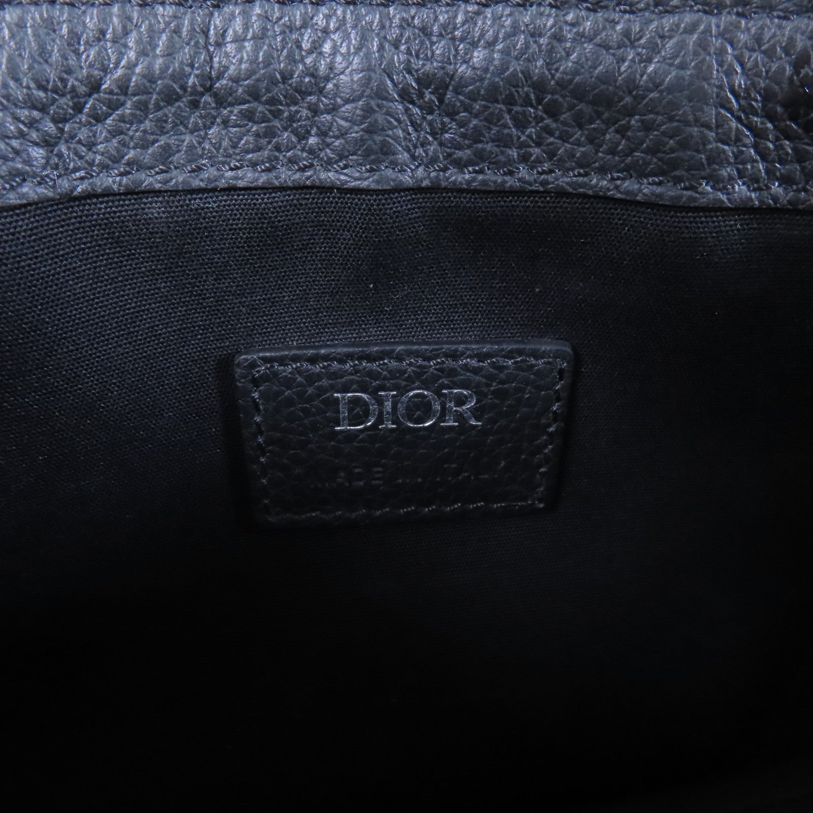 Dior Oblique帆布Saddle Messenger銀扣肩背袋