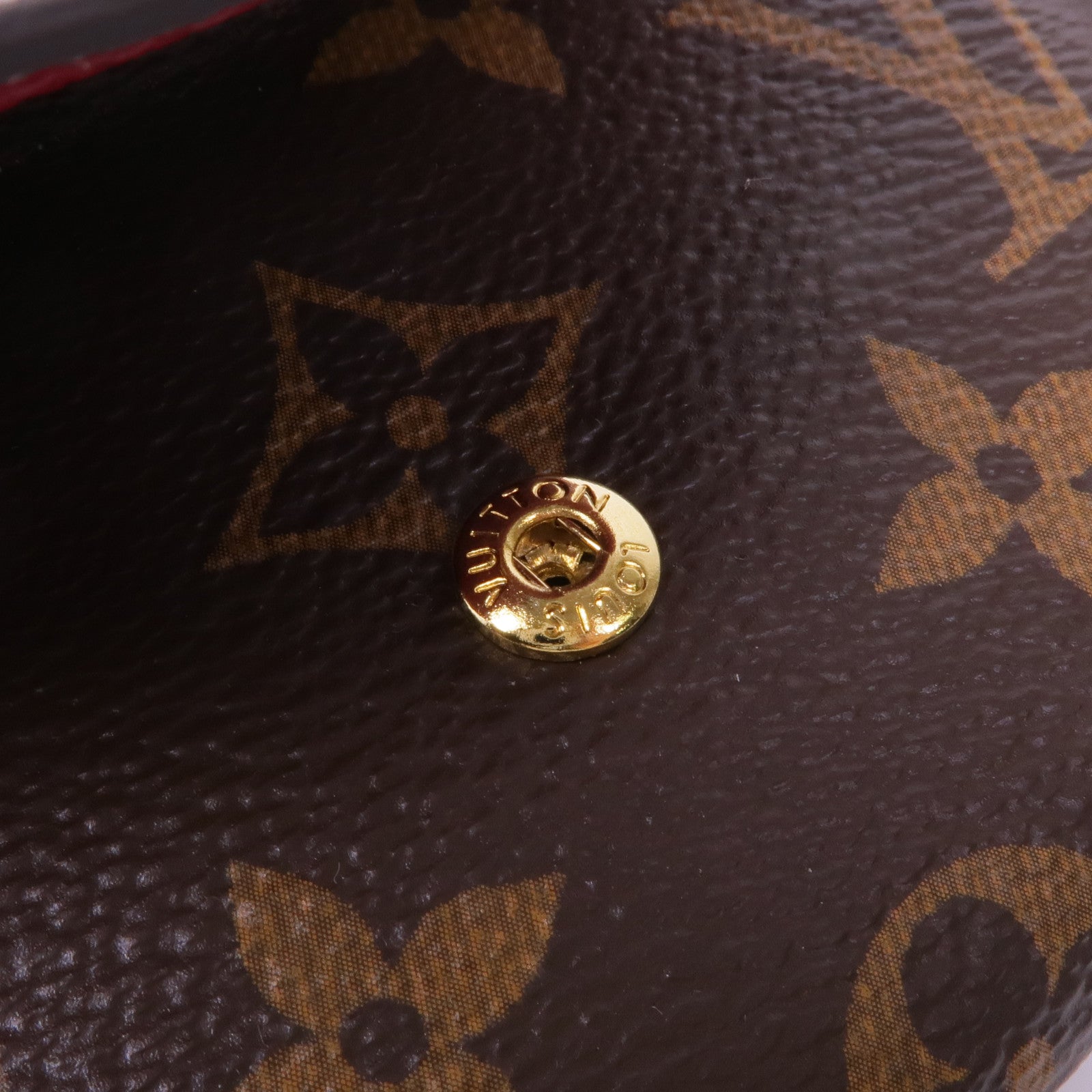 LOUIS VUITTON Monogram Rosalie金扣零錢包