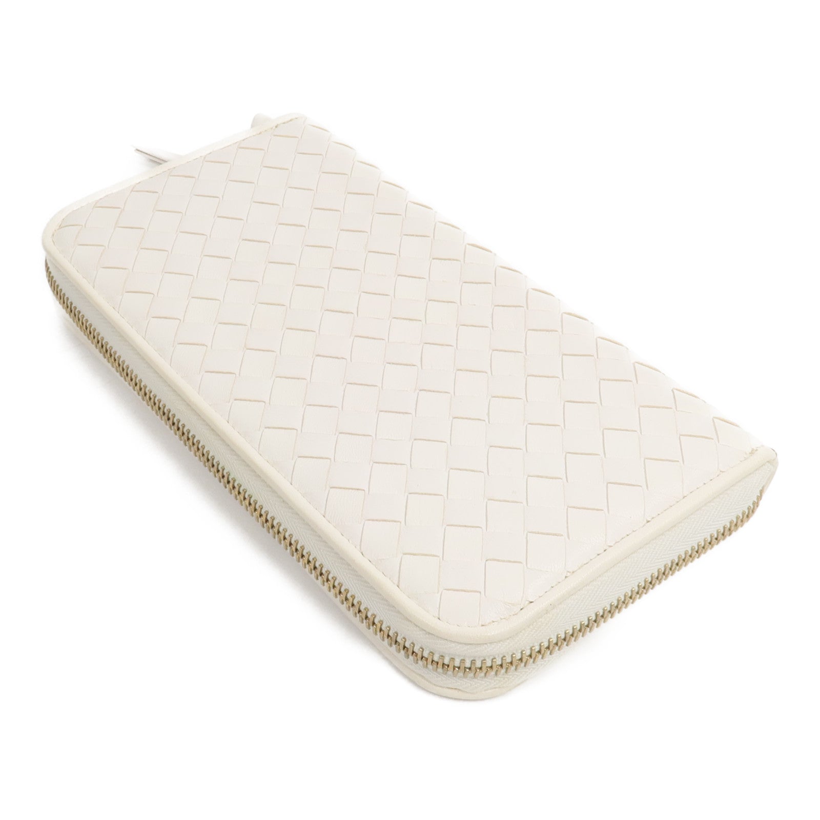 BOTTEGA VENETA 羊皮皮革Zip-Around Long Wallet長錢包