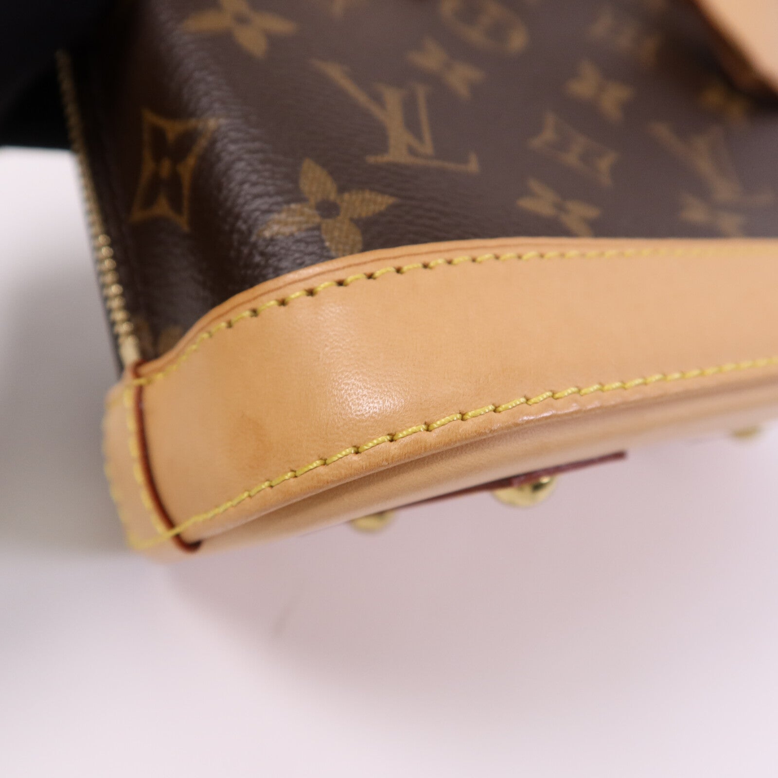LOUIS VUITTON Monogram Alma BB金扣手挽肩背兩用袋