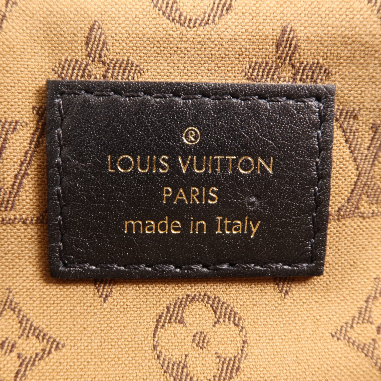 LOUIS VUITTON 皮革Rendez-Vous金扣肩背袋