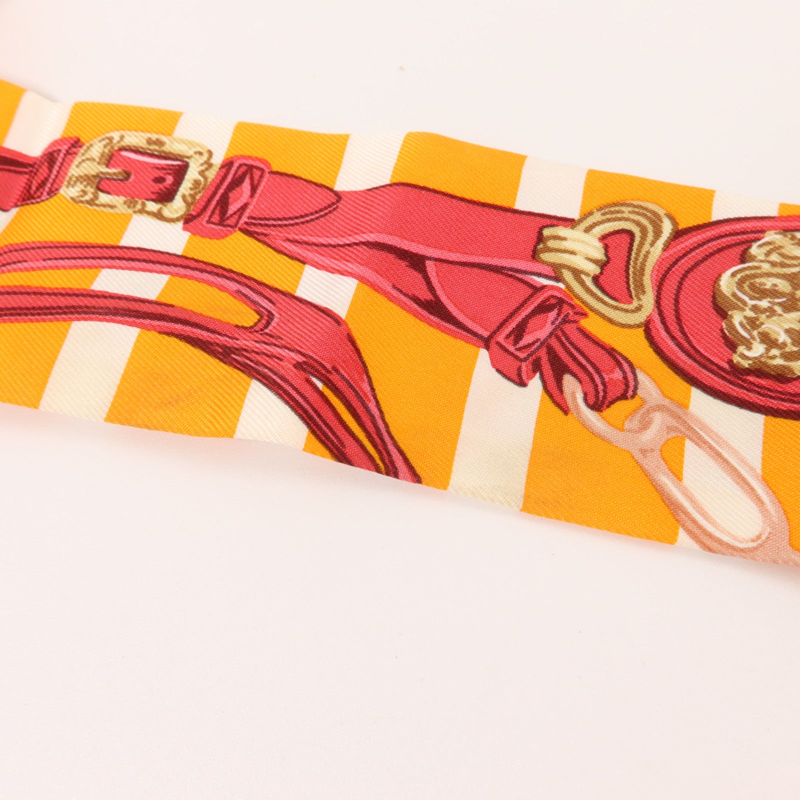 HERMES 絲質Twilly絲巾