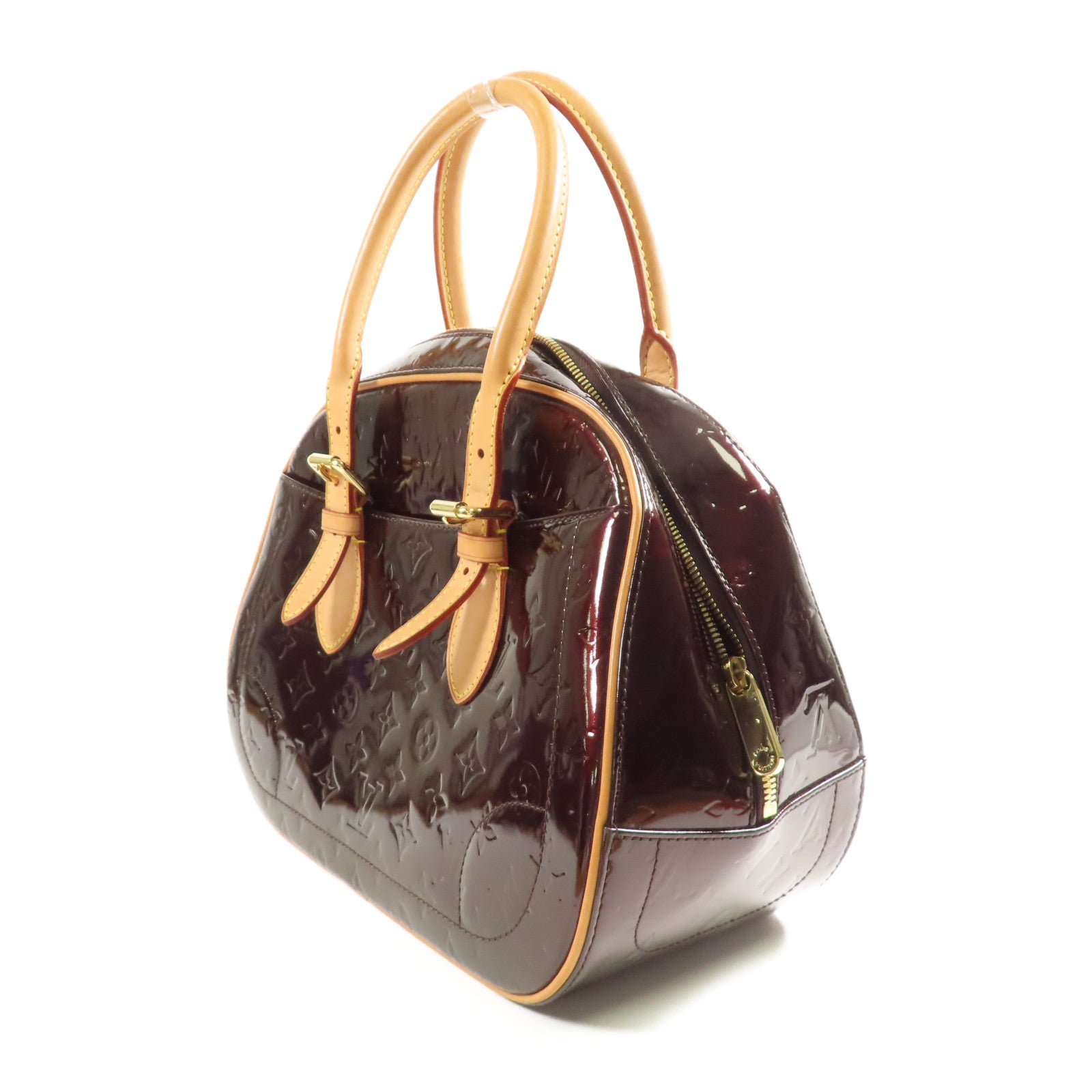 LOUIS VUITTON Vernis Summit Drive金扣手挽袋