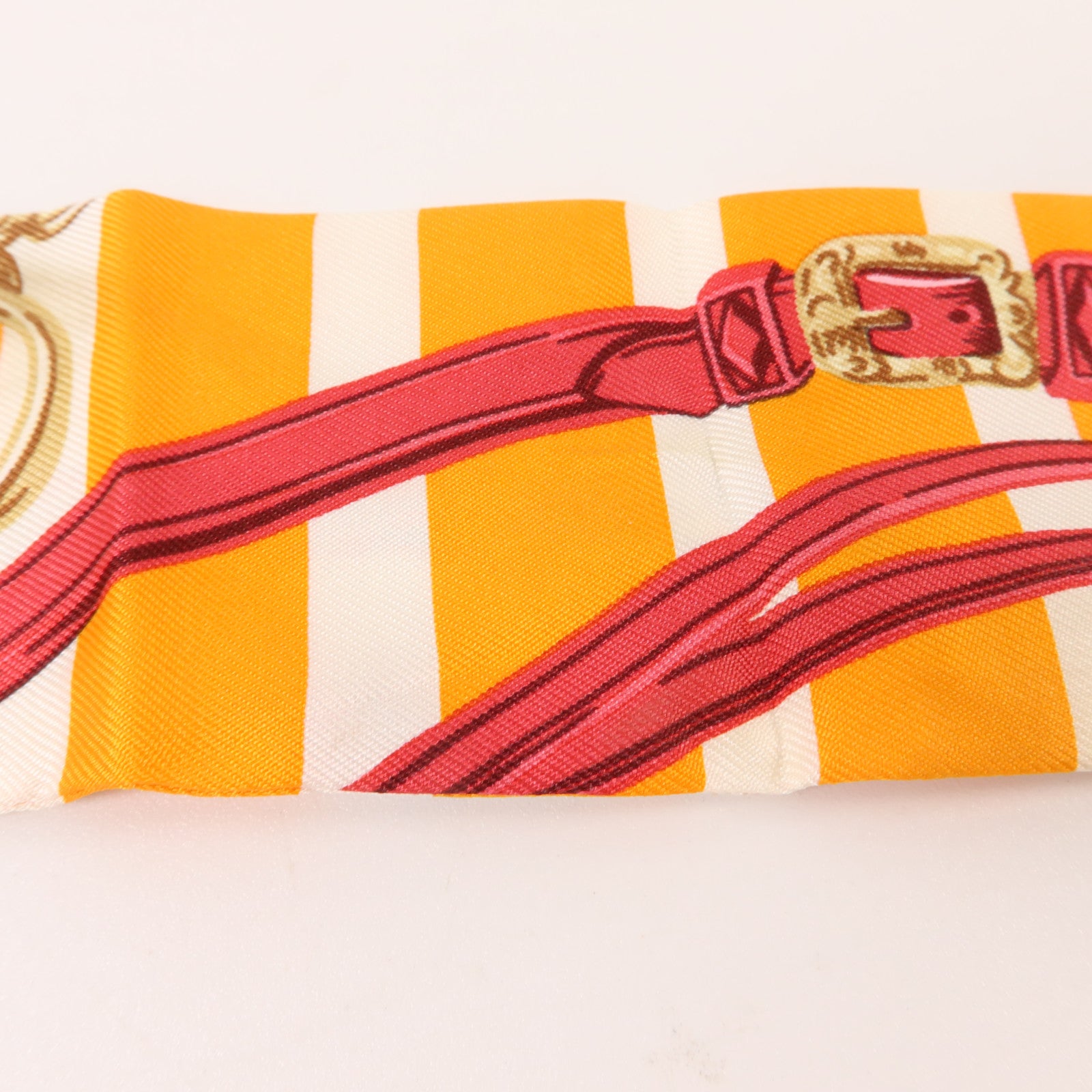 HERMES 絲質Twilly絲巾