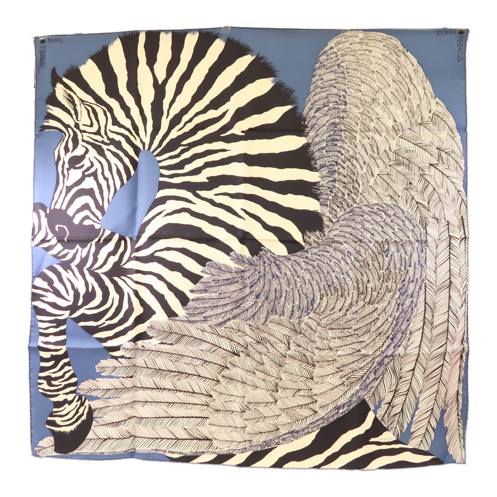 HERMES 絲質Scarf 90x90絲巾