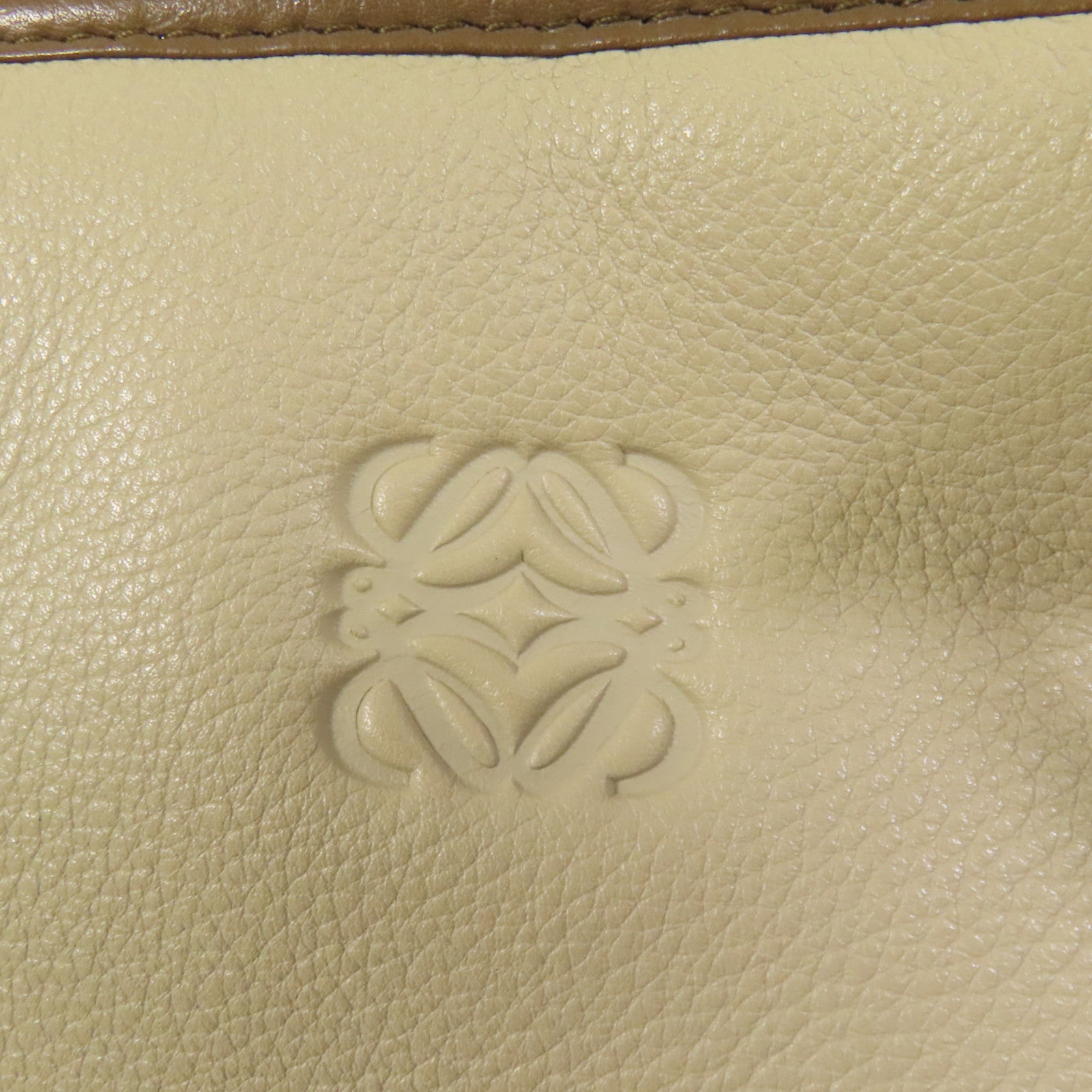 LOEWE 牛皮皮革Amazona 28金扣手挽袋