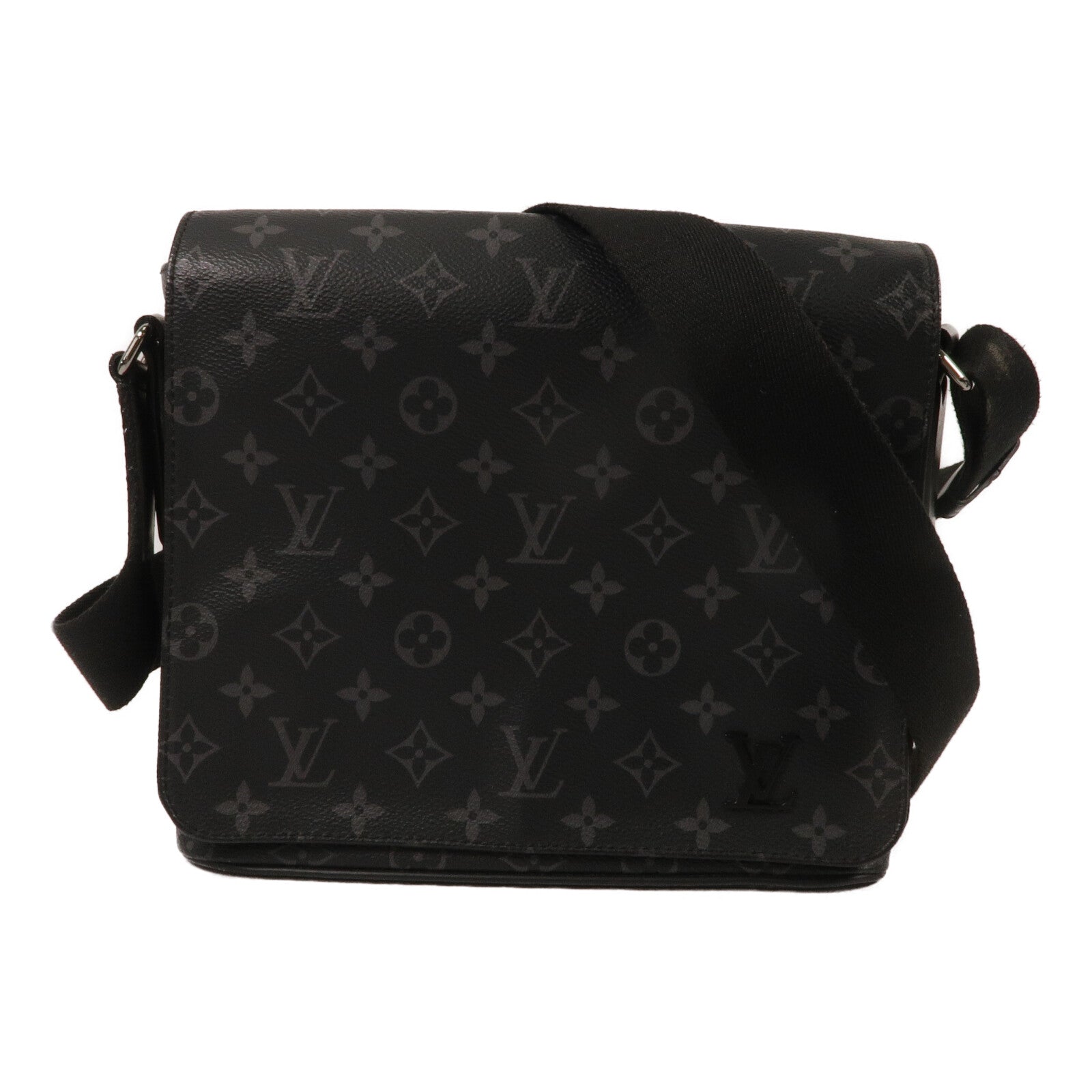 LOUIS VUITTON Monogram Eclipse District PM肩背袋