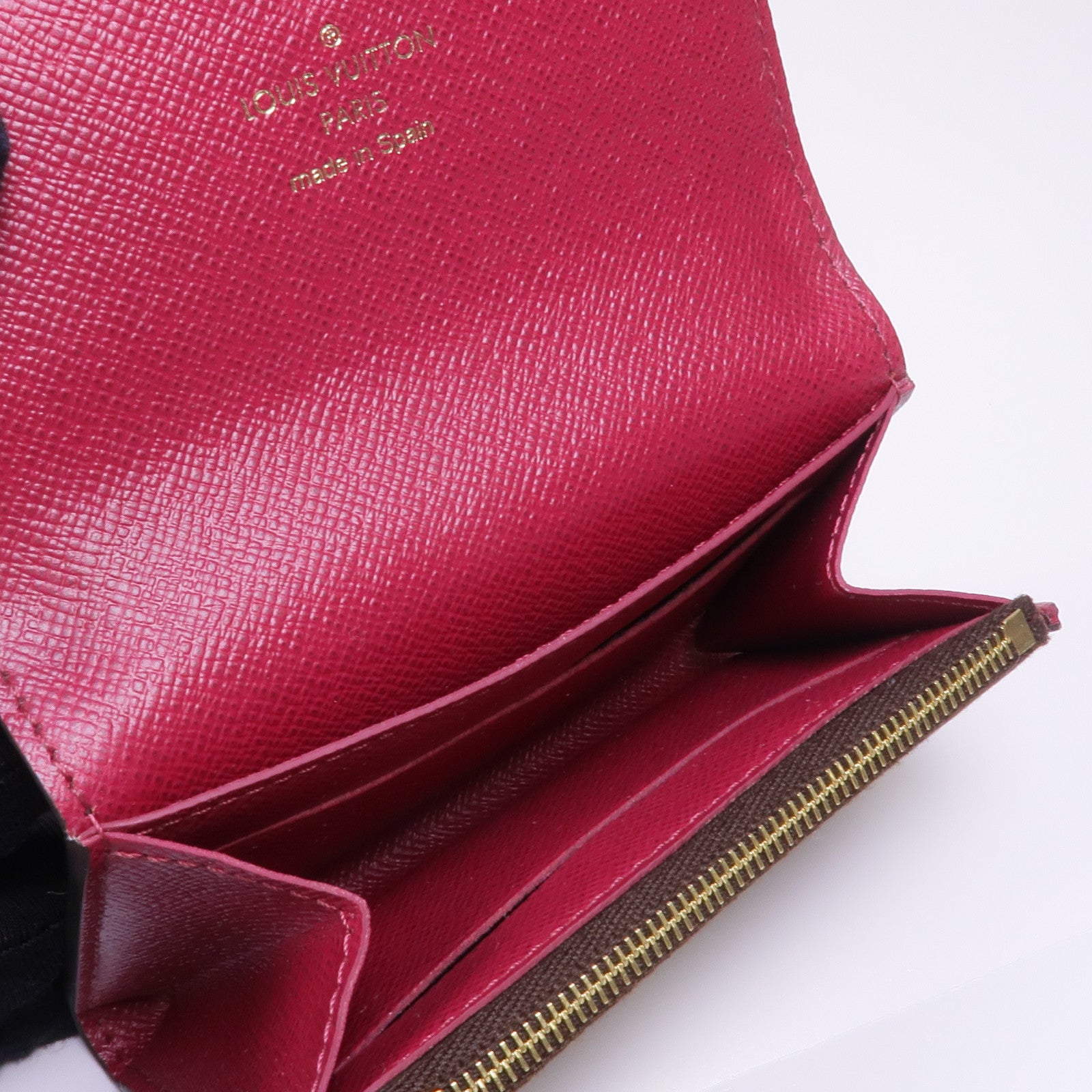 LOUIS VUITTON Monogram Rosalie金扣零錢包