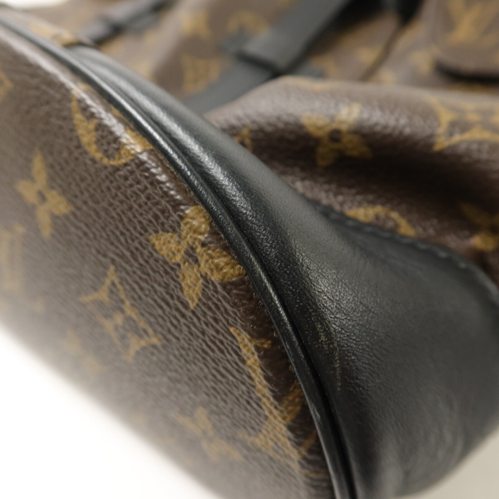 LOUIS VUITTON Monogram Macassar Christopher MM背包