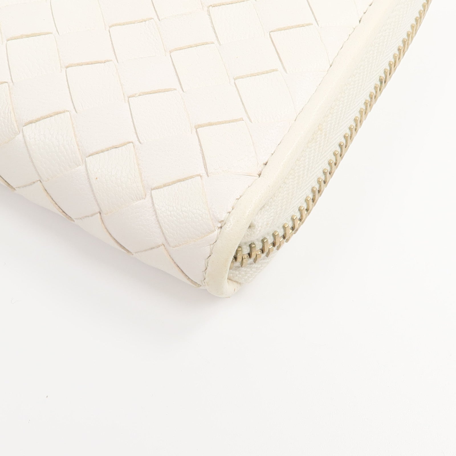BOTTEGA VENETA 羊皮皮革Zip-Around Long Wallet長錢包