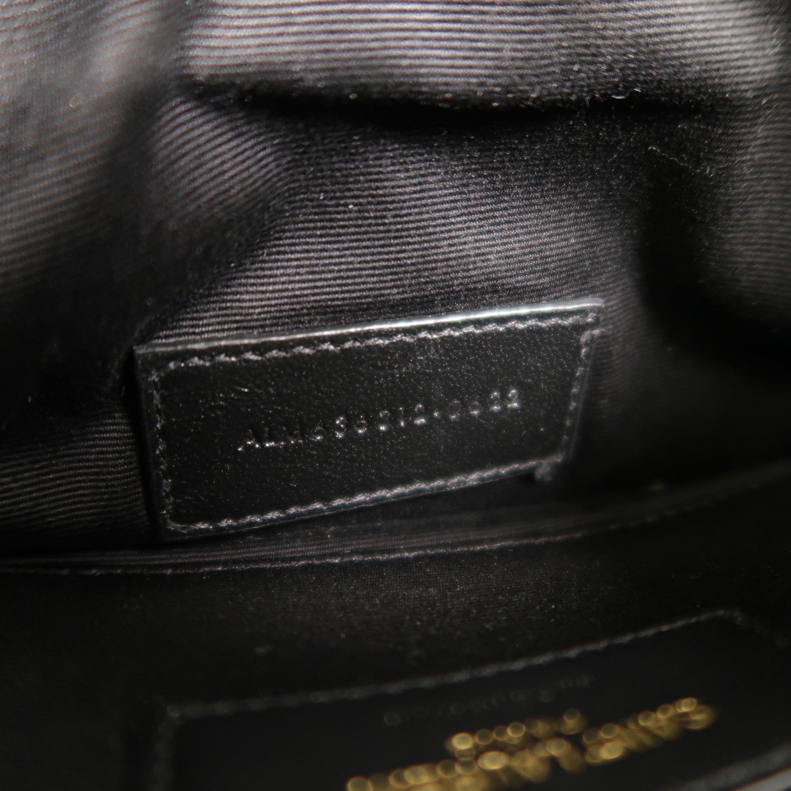 SAINT LAURENT 牛皮皮革Monogram Bill Pouch手拿包