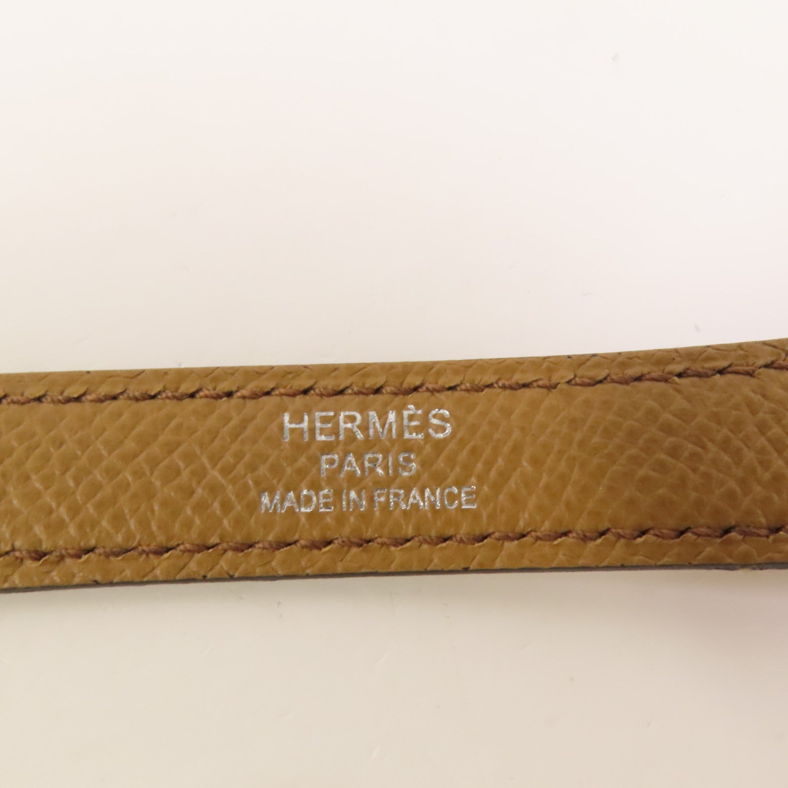 HERMES 【激減優惠】Epsom皮革Kelly 25銀扣手挽肩背兩用袋Etoupe