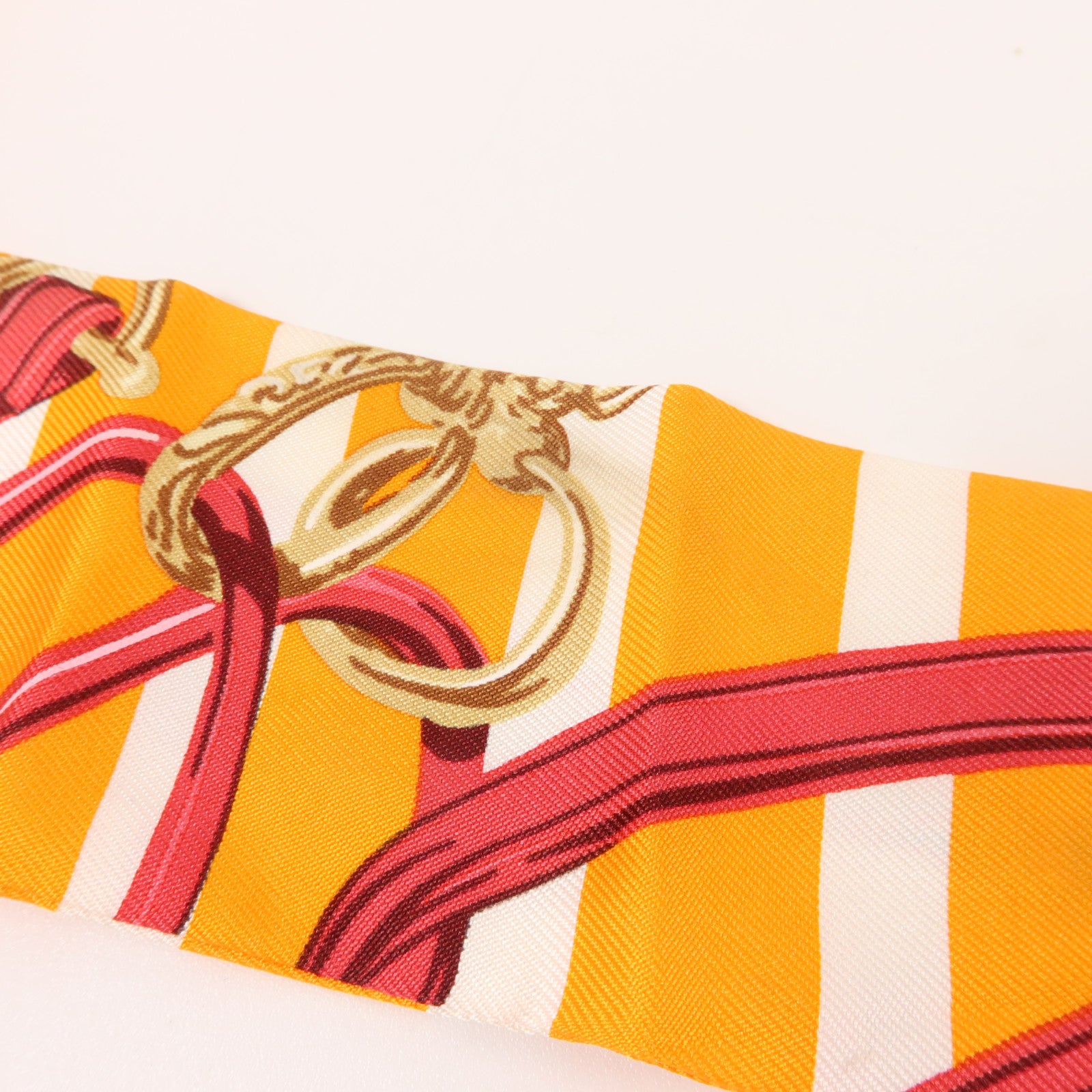 HERMES 絲質Twilly絲巾