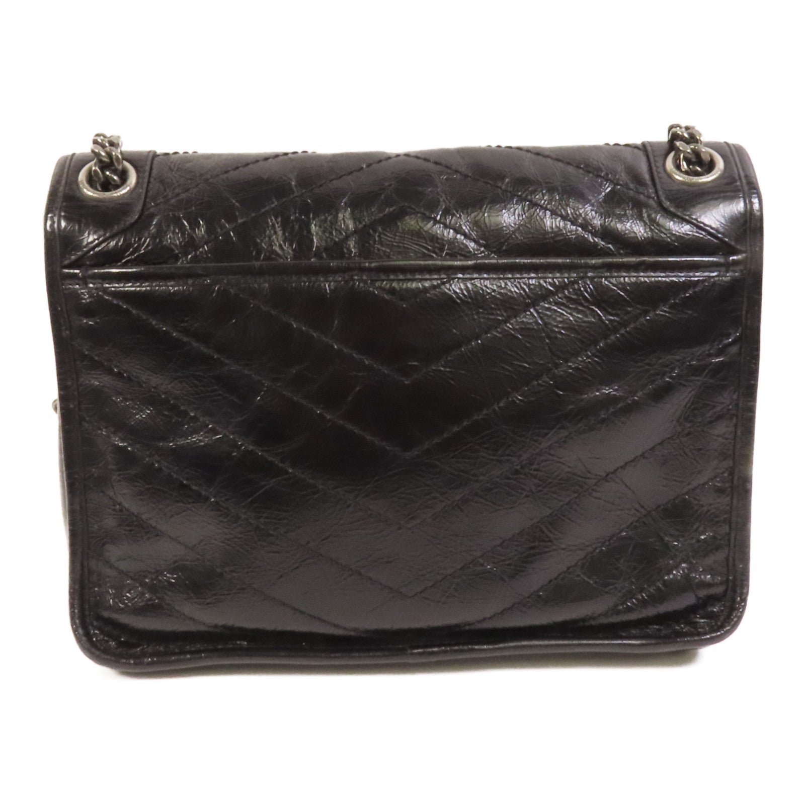 SAINT LAURENT PARIS 牛皮皮革Niki Medium鏈帶肩背袋