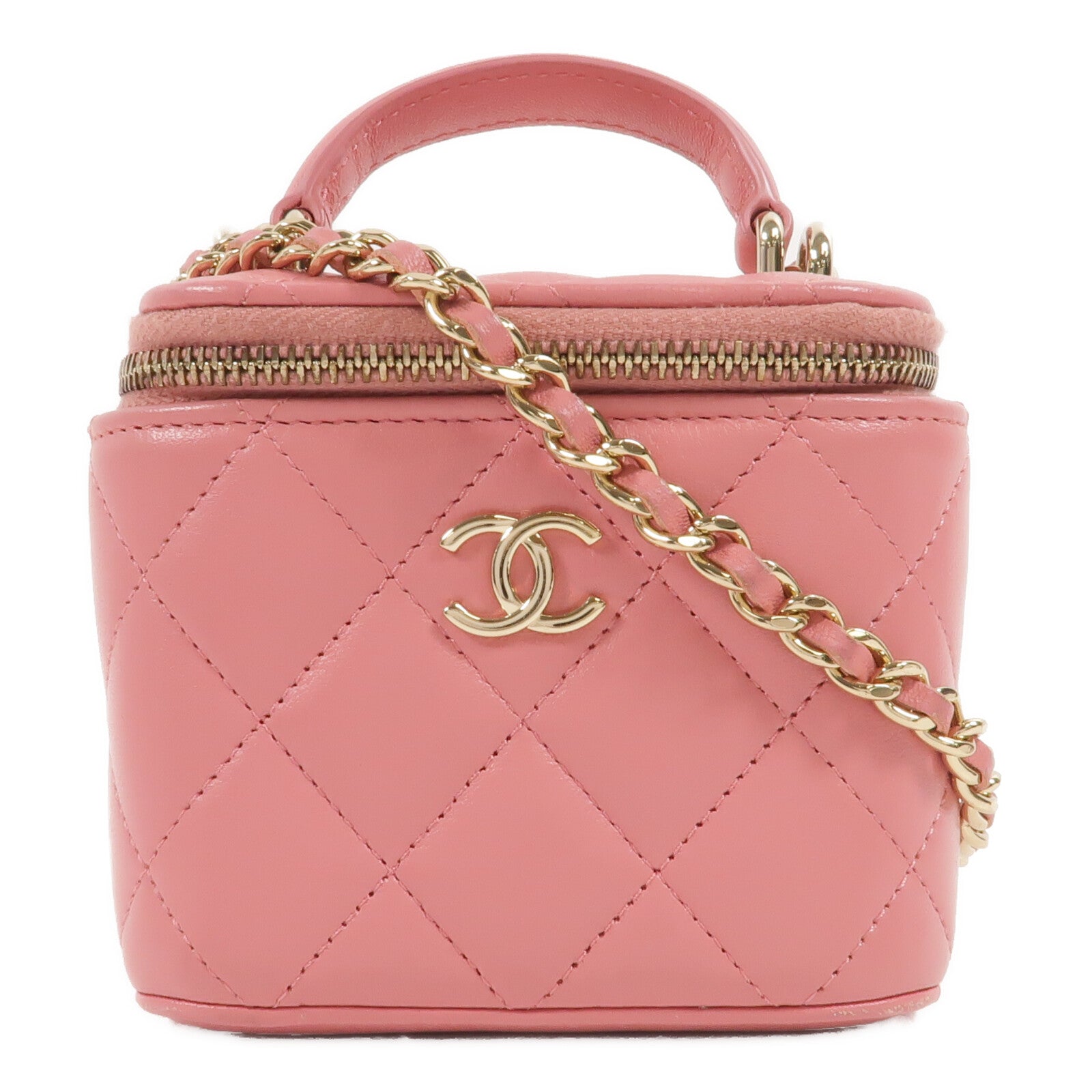 CHANEL 羊皮皮革Chain Shoulder鏈帶肩背袋