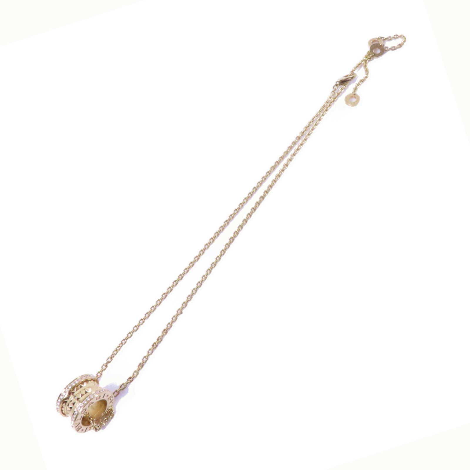 BVLGARI 18K黃金B-zero1 Diamond Necklace項鍊