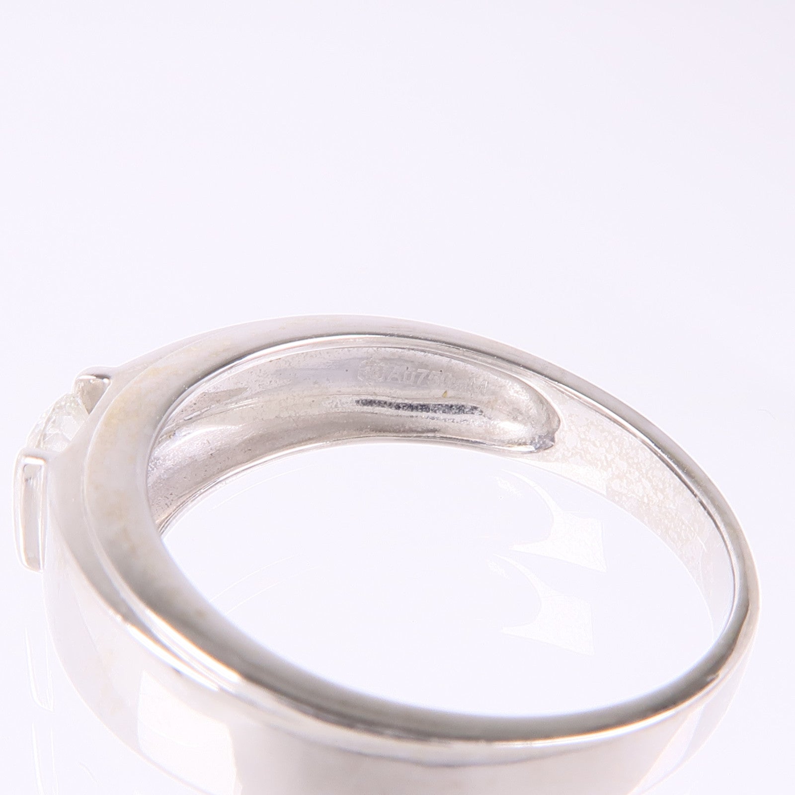 JEWELRY Diamond Ring 18K White Gold US#6.5