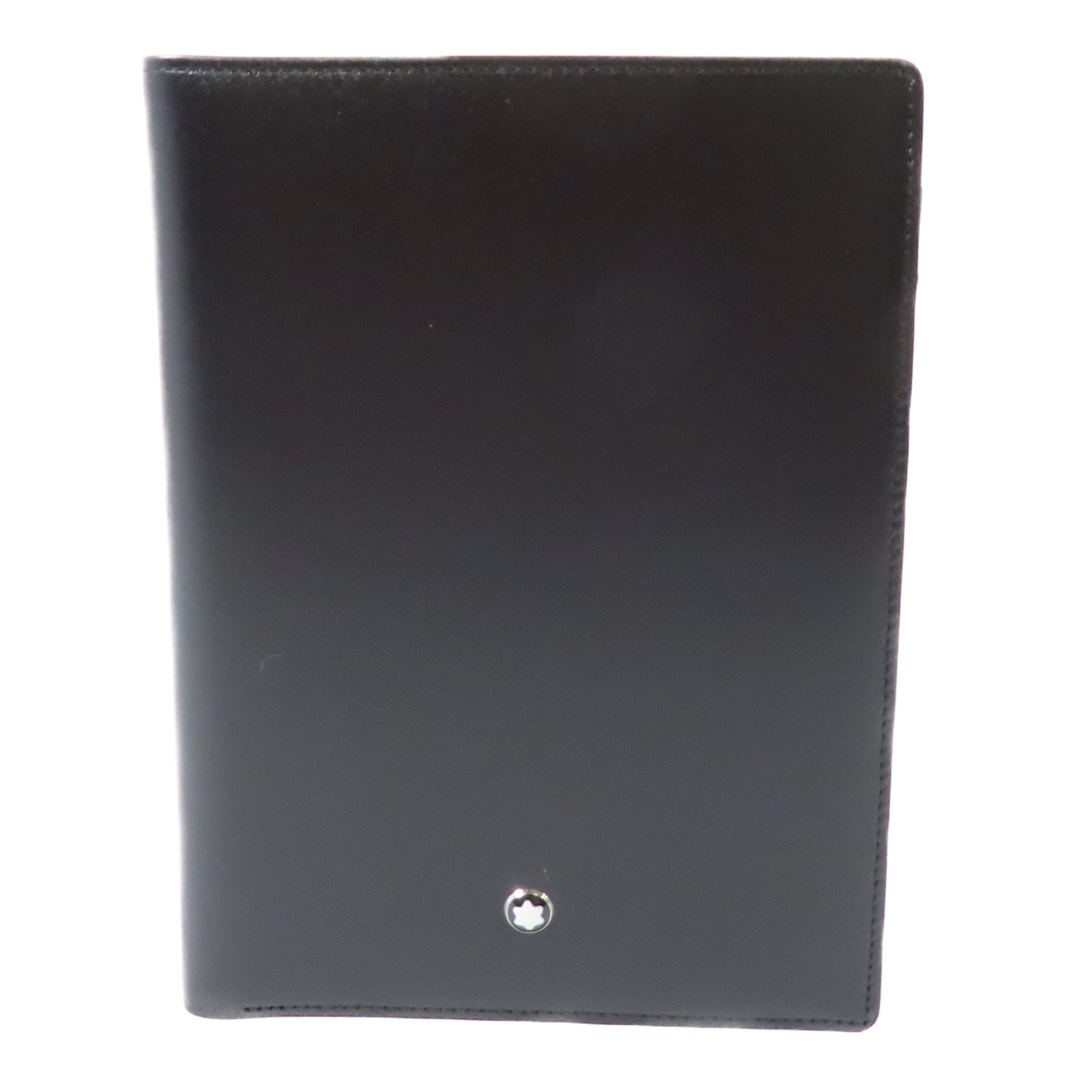 MONTBLANC 牛皮皮革Wallet銀扣錢包