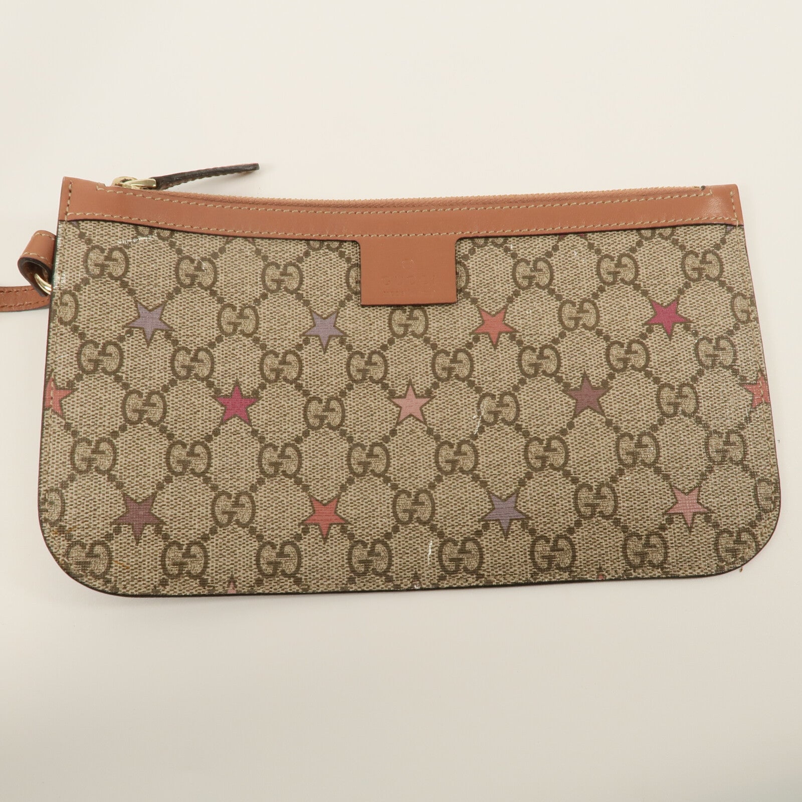 GUCCI 塗層帆布GG Supreme Star Tote手挽袋