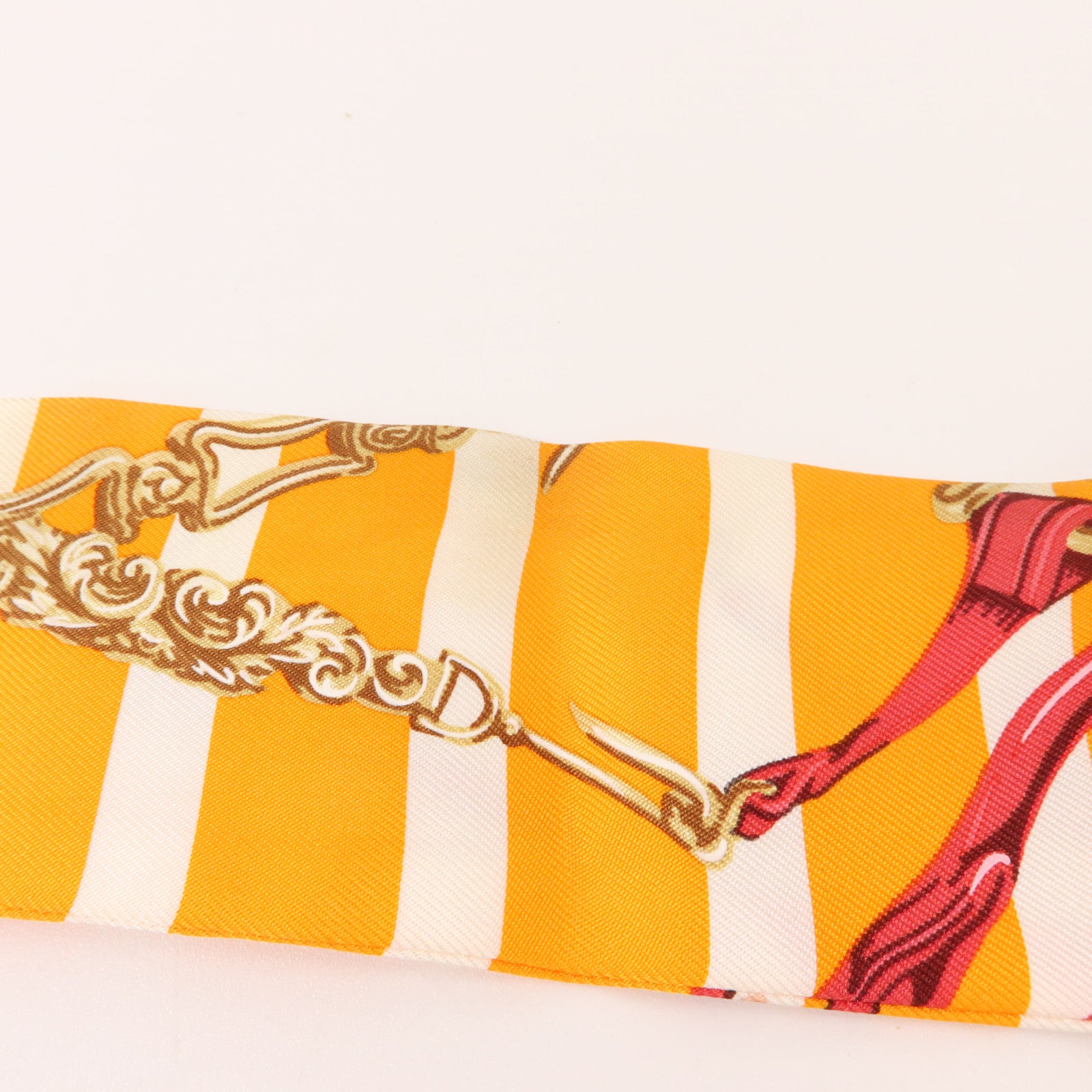 HERMES 絲質Twilly絲巾