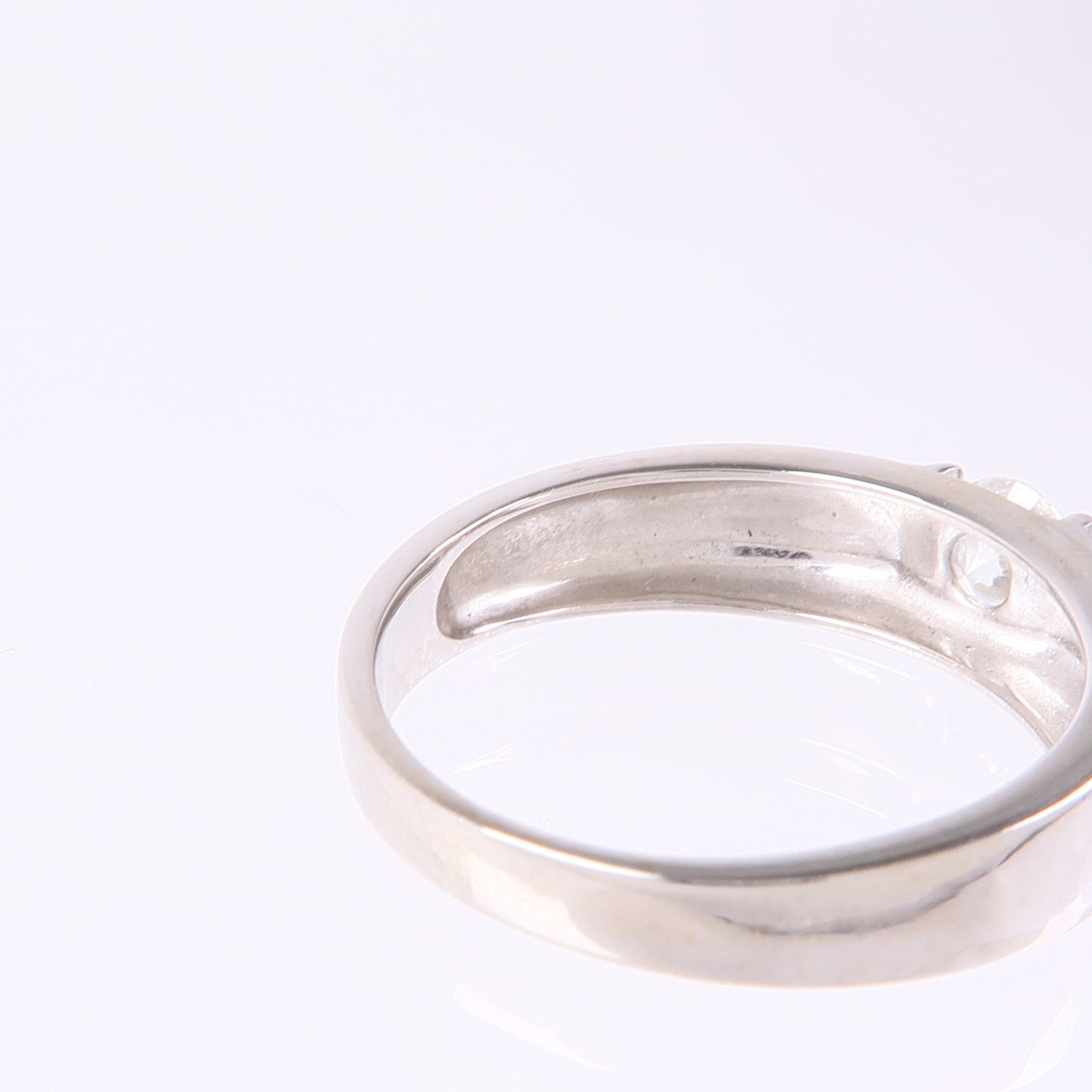 JEWELRY Diamond Ring 18K White Gold US#6.5