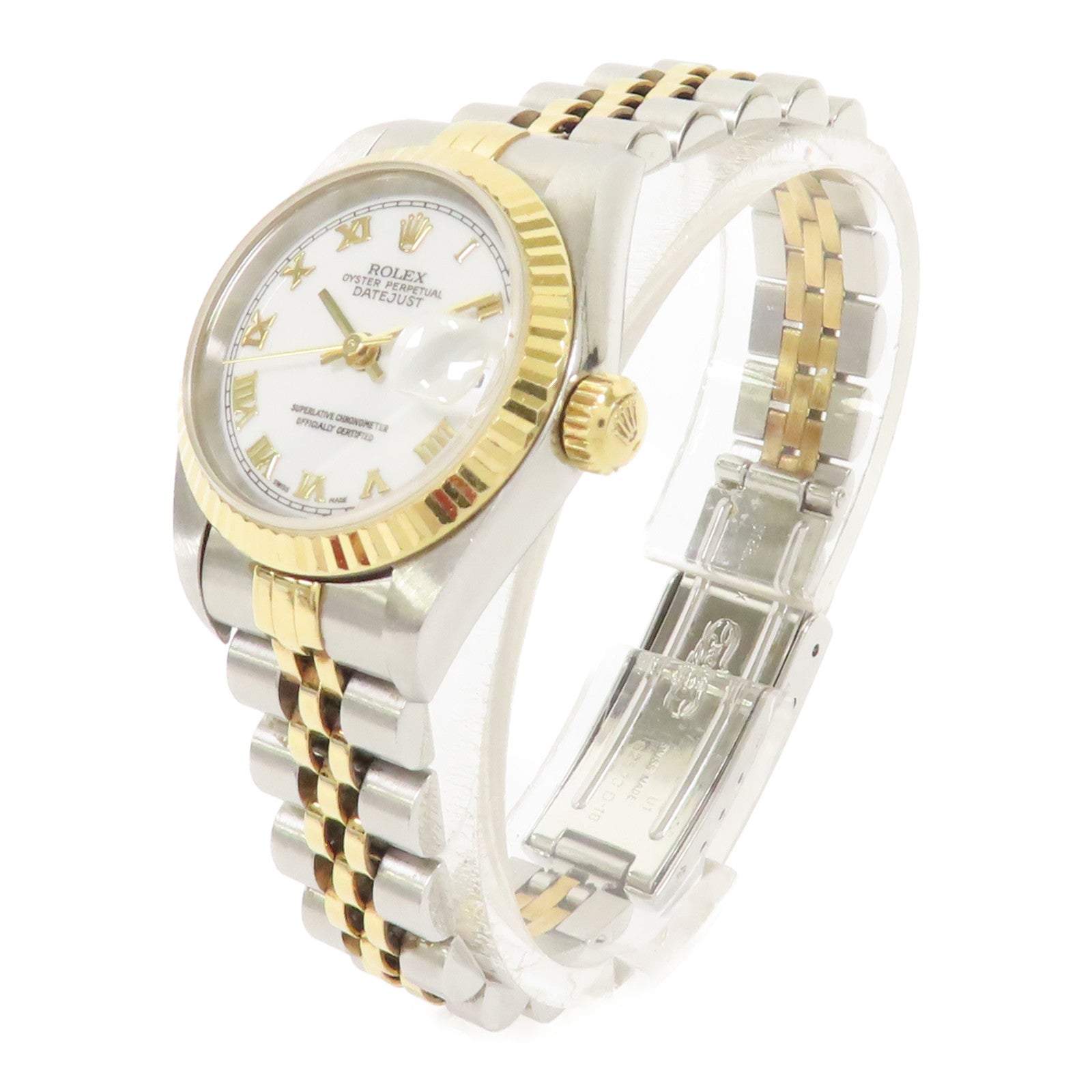 ROLEX 不鏽鋼Datejust 26MM手錶自動機芯白色