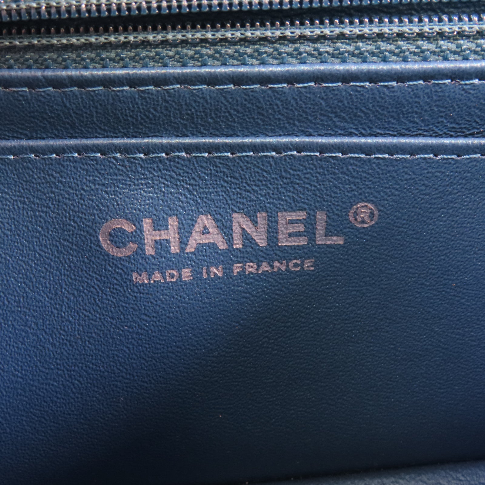 CHANEL 牛皮皮革Mini 2.55 Chain Shoulder銀扣鏈帶肩背袋