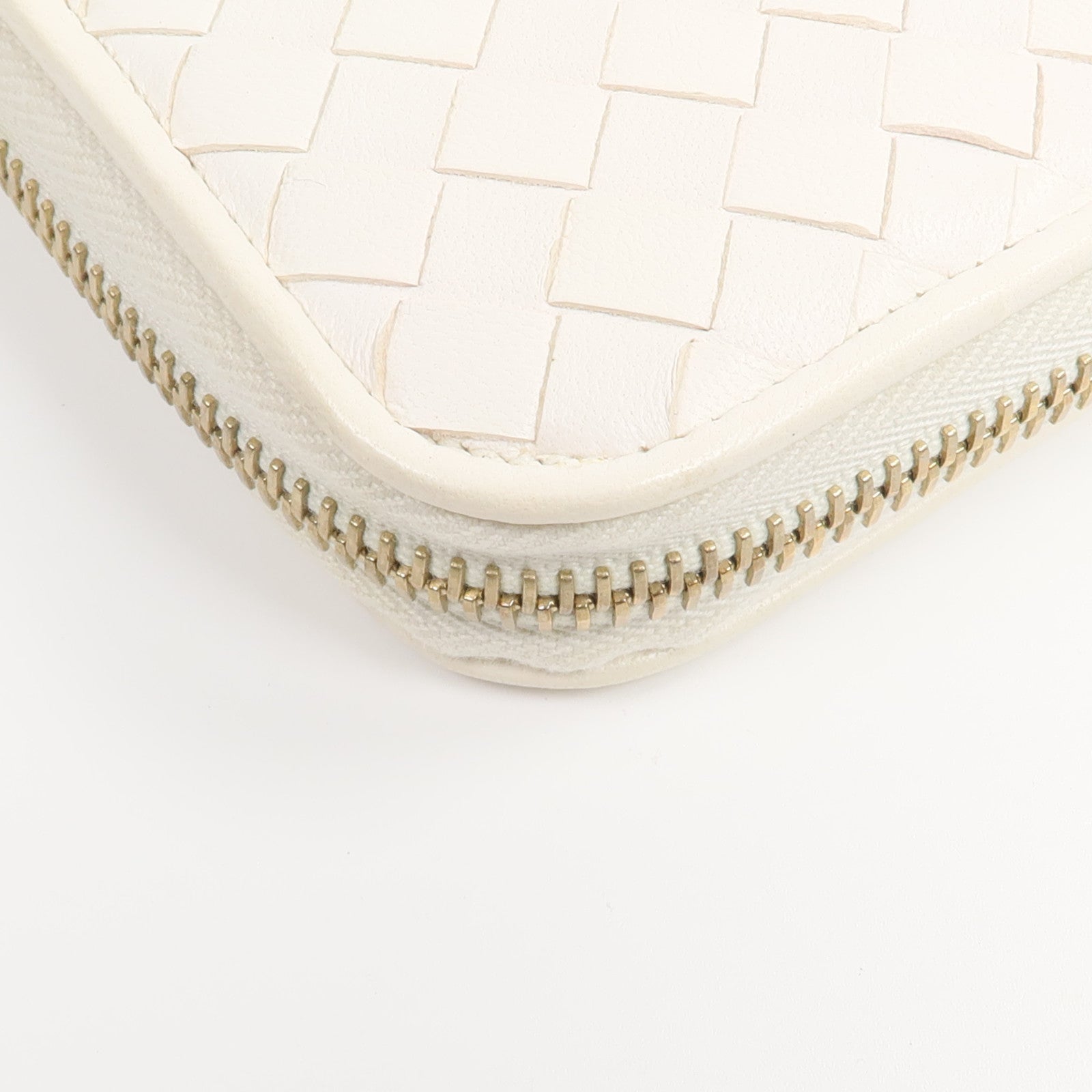 BOTTEGA VENETA 羊皮皮革Zip-Around Long Wallet長錢包