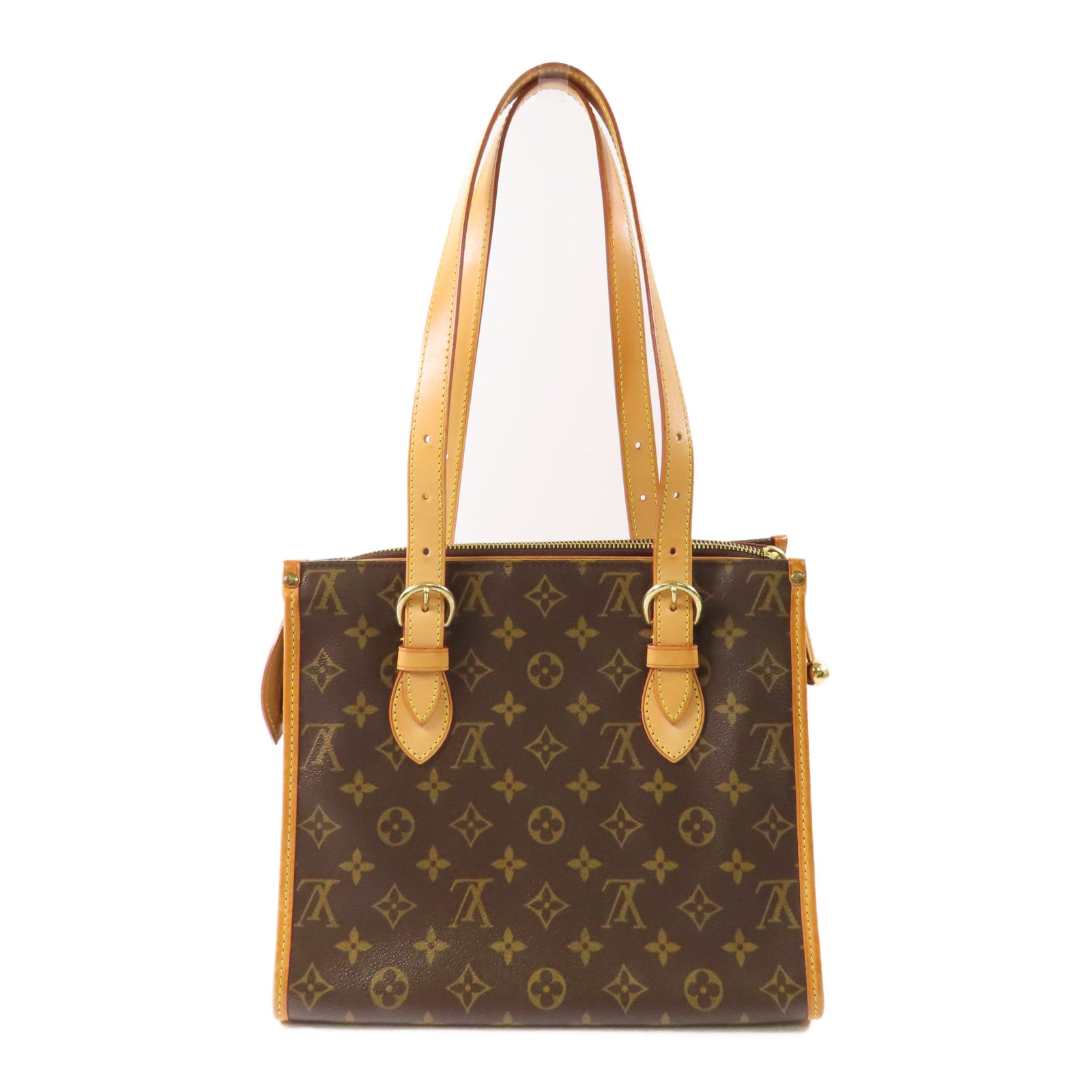 LOUIS VUITTON Monogram Popincourt Haut金扣肩背袋