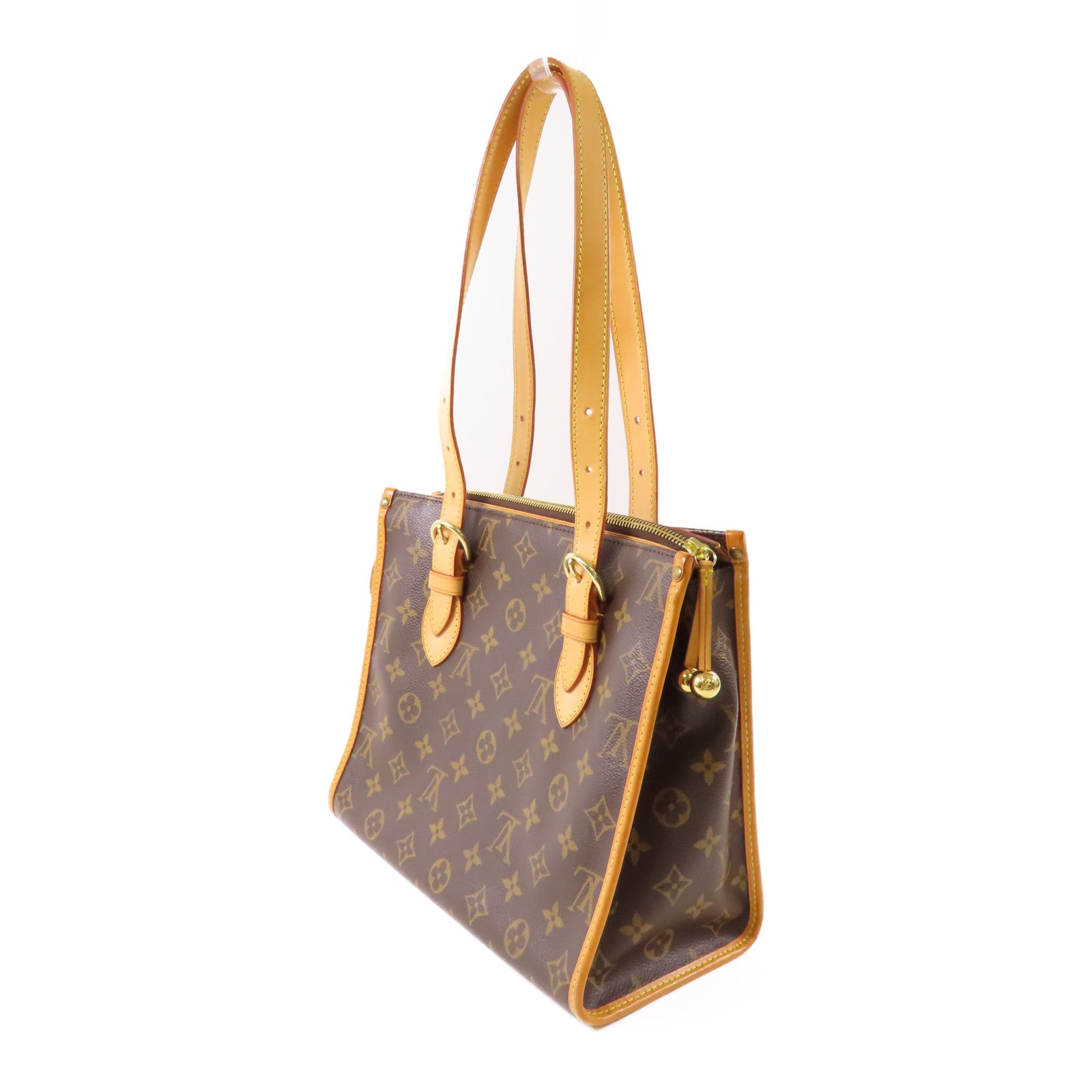 LOUIS VUITTON Monogram Popincourt Haut金扣肩背袋