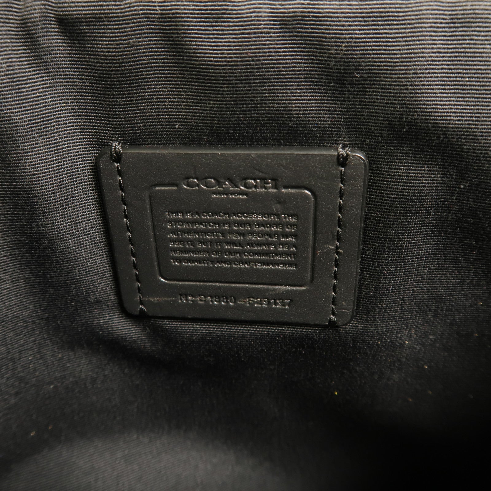 COACH 塗層帆布Carryall Pouch手拿包