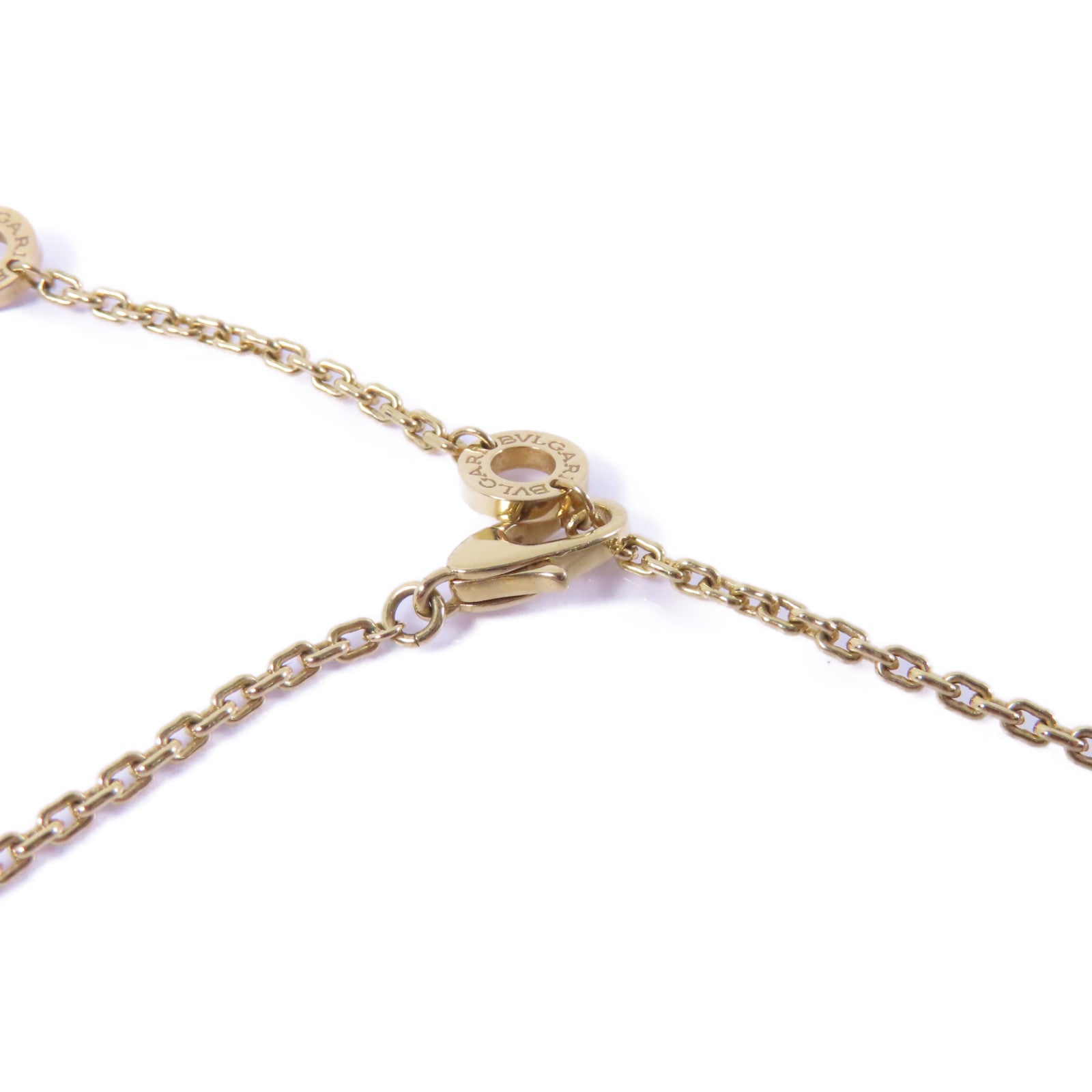 BVLGARI 18K黃金B-zero1 Diamond Necklace項鍊