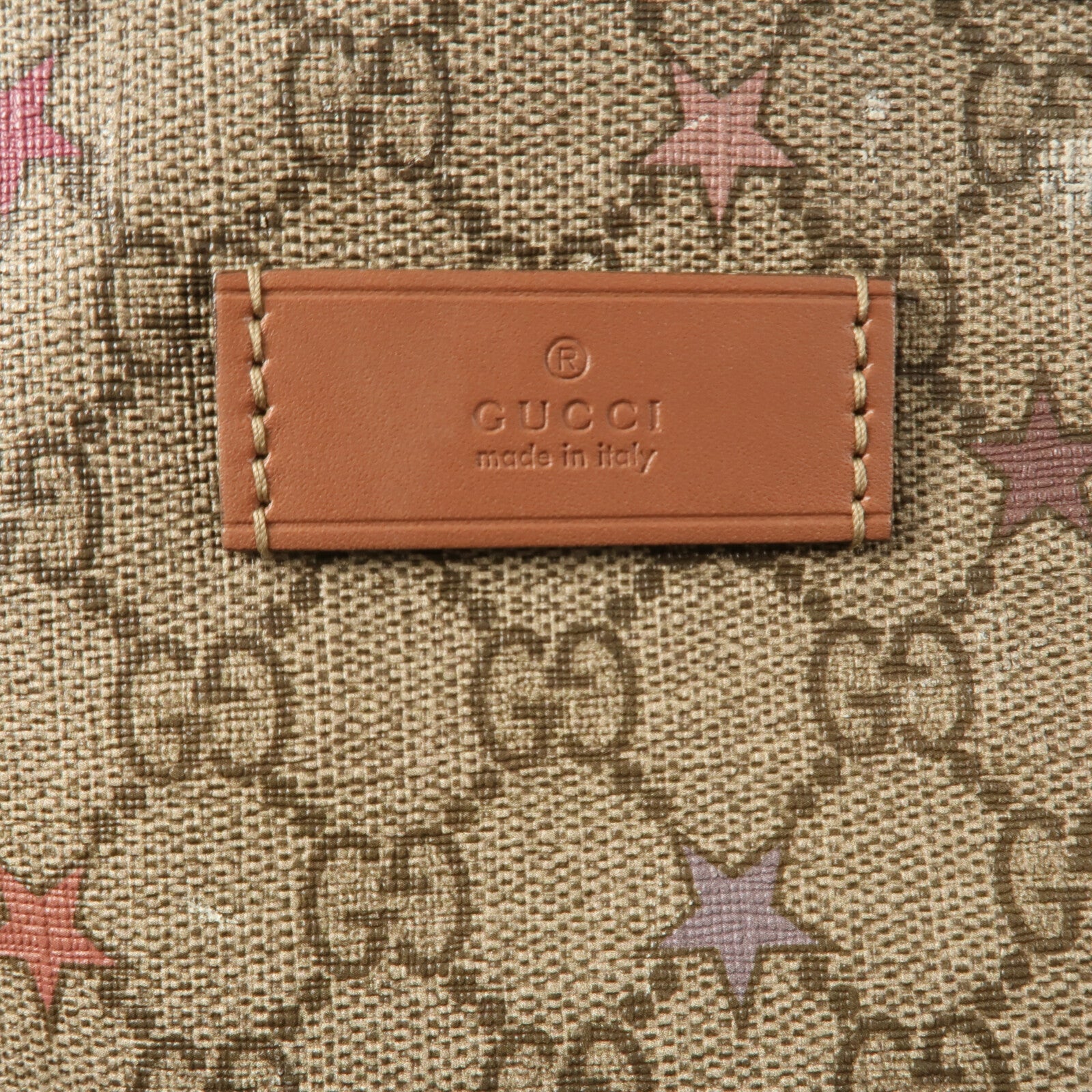 GUCCI 塗層帆布GG Supreme Star Tote手挽袋