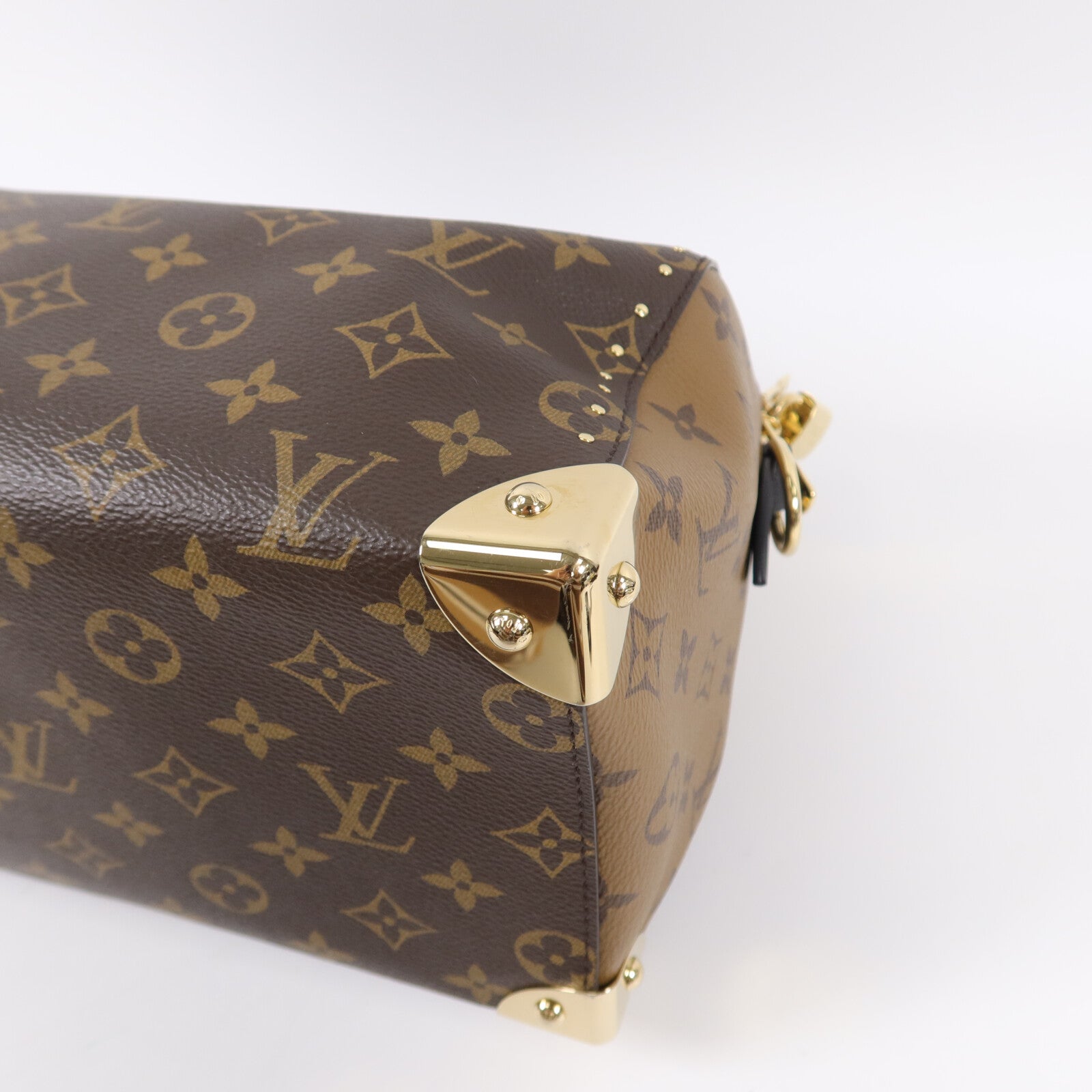 LOUIS VUITTON Monogram Speedy Trunk 25手挽肩背兩用袋