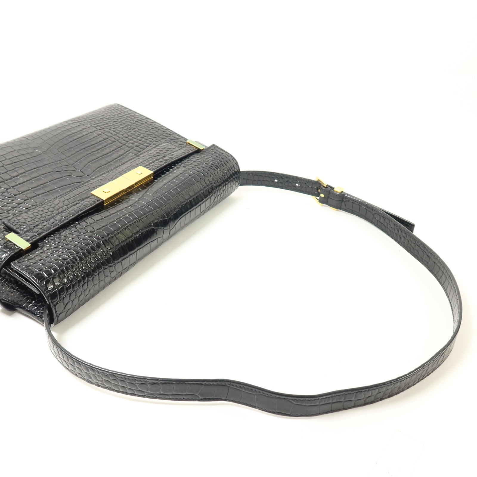 SAINT LAURENT 牛皮皮革Manhattan Bag肩背袋