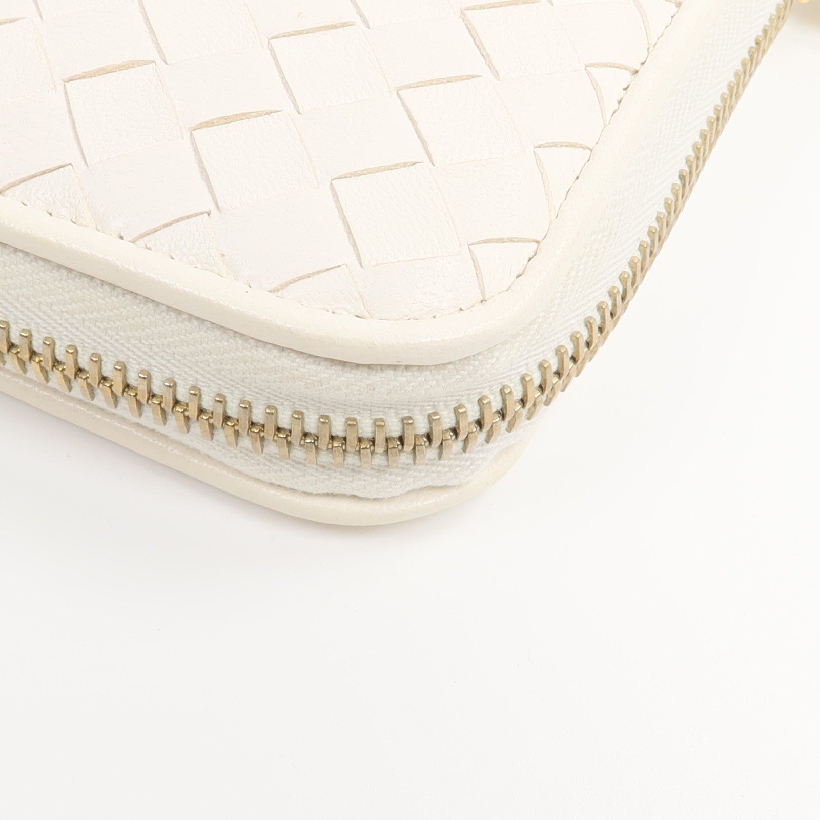 BOTTEGA VENETA 羊皮皮革Zip-Around Long Wallet長錢包