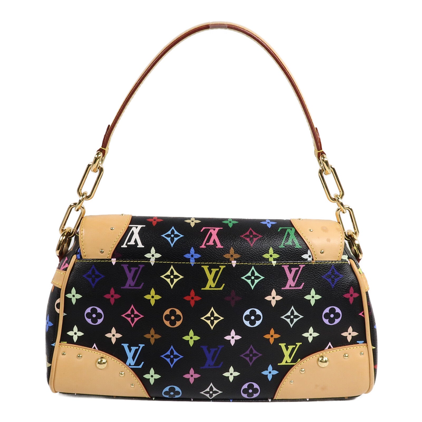 LOUIS VUITTON Monogram Multicolore Beverly MM肩背袋
