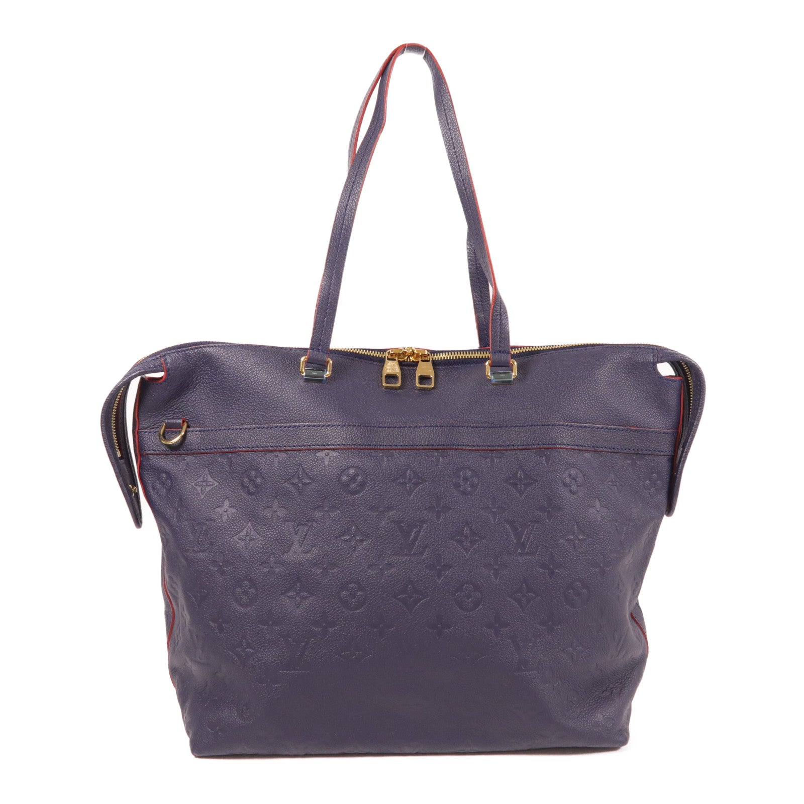 LOUIS VUITTON Monogram Empreinte Boetie金扣手挽肩背兩用袋