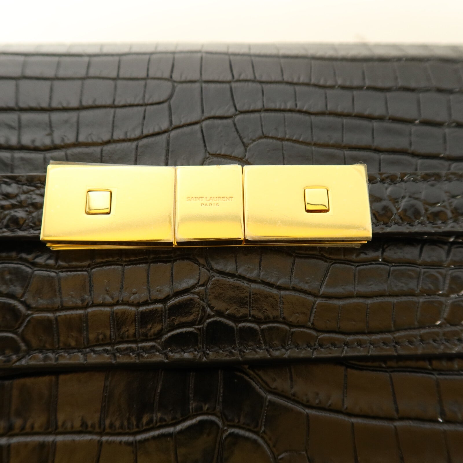 SAINT LAURENT 牛皮皮革Manhattan Bag肩背袋