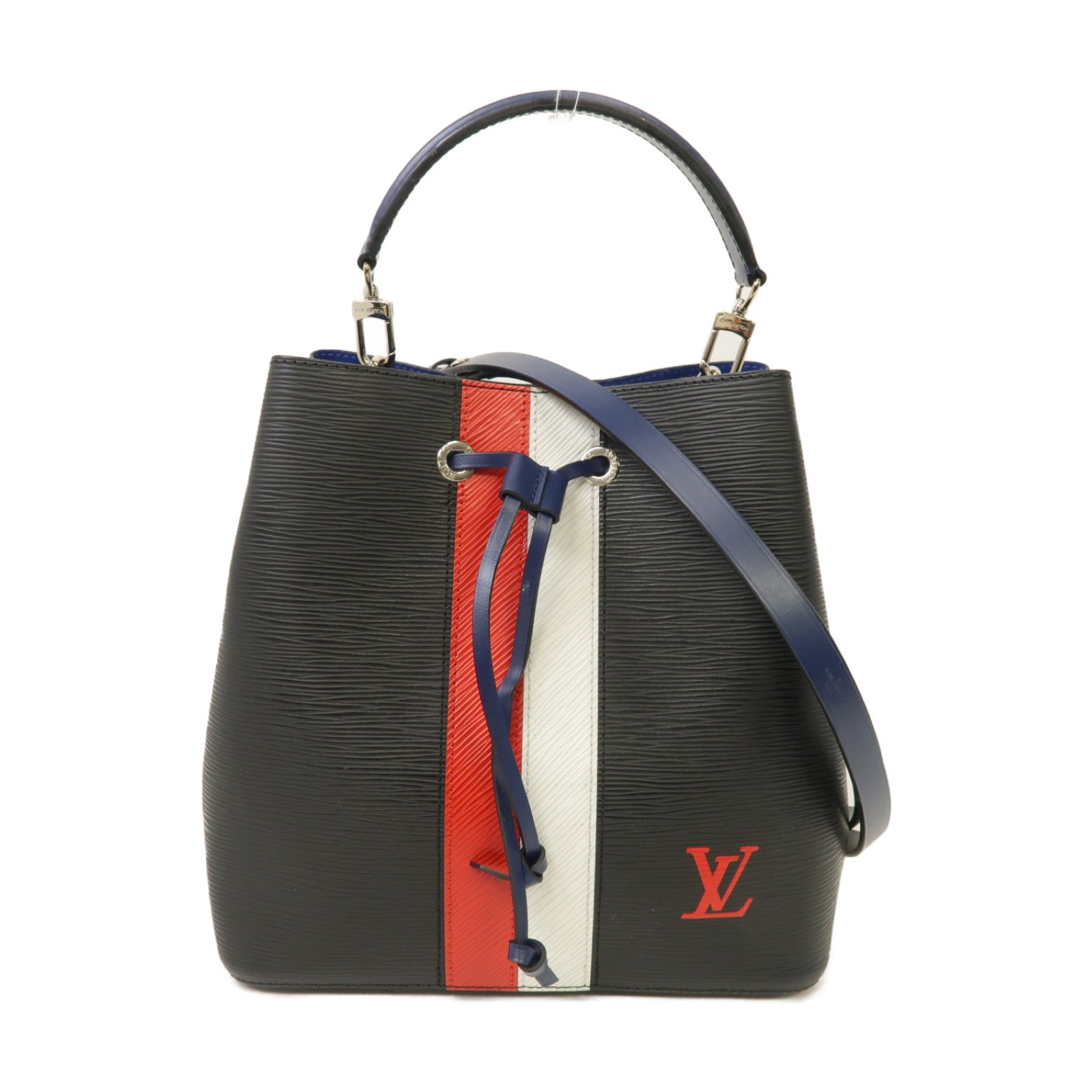 LOUIS VUITTON 【激減優惠】Epi Neo Noe銀扣手挽肩背兩用袋黑色/白色/紅色
