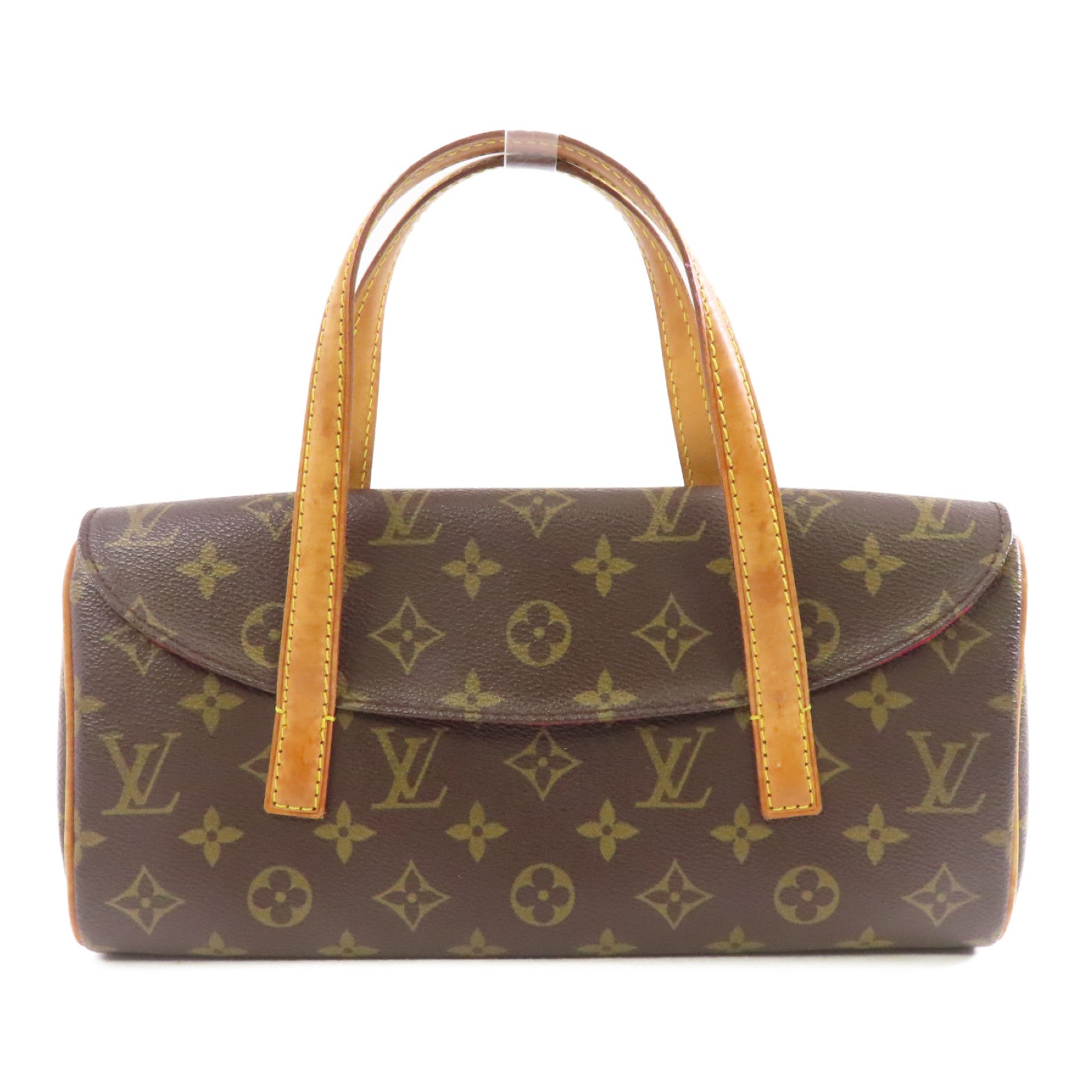 LOUIS VUITTON Monogram Sonatine金扣手挽袋啡色