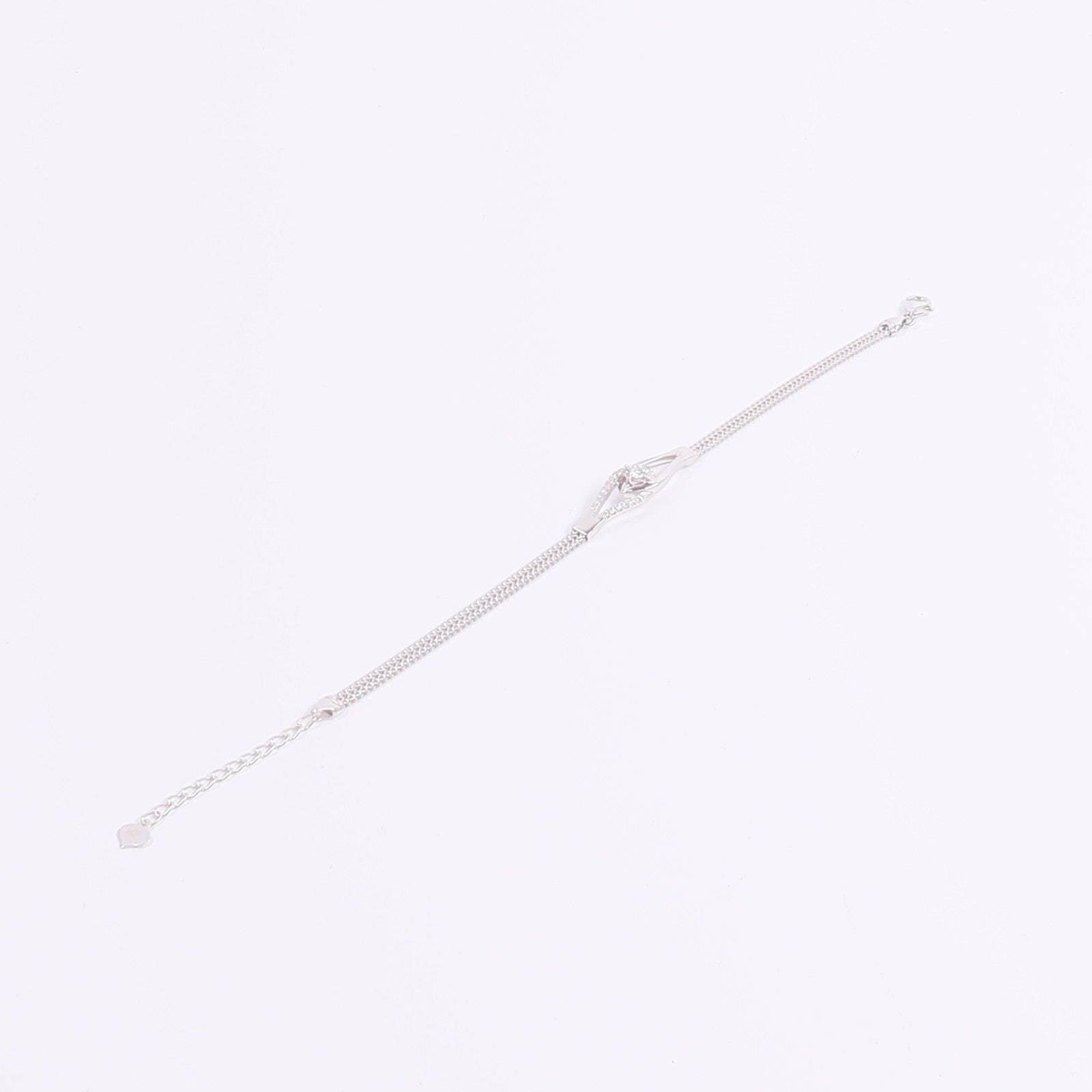 JEWELRY 18K白金Diamond Bracelet鑽石手鏈