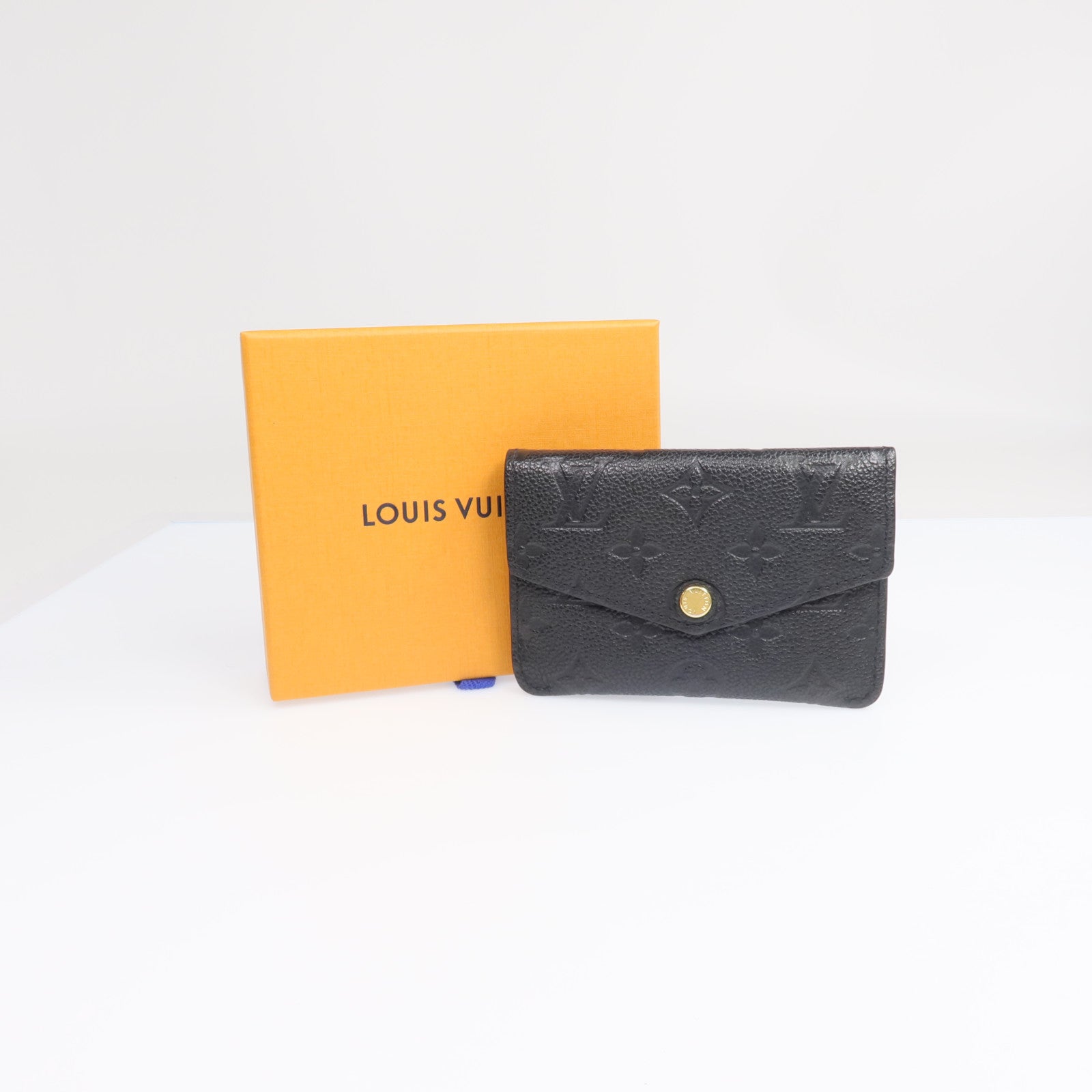 LOUIS VUITTON Monogram Empreinte Key&Coin Case金扣零錢包