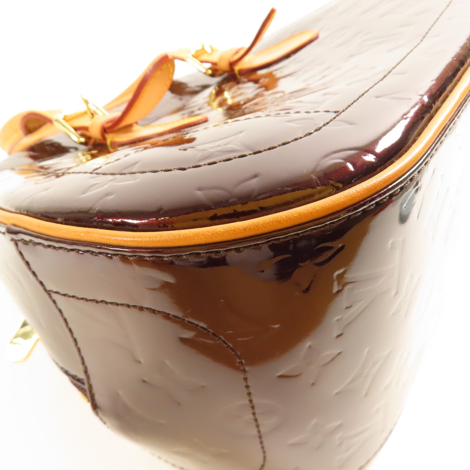 LOUIS VUITTON 【激減優惠】Vernis Summit Drive金扣手挽袋