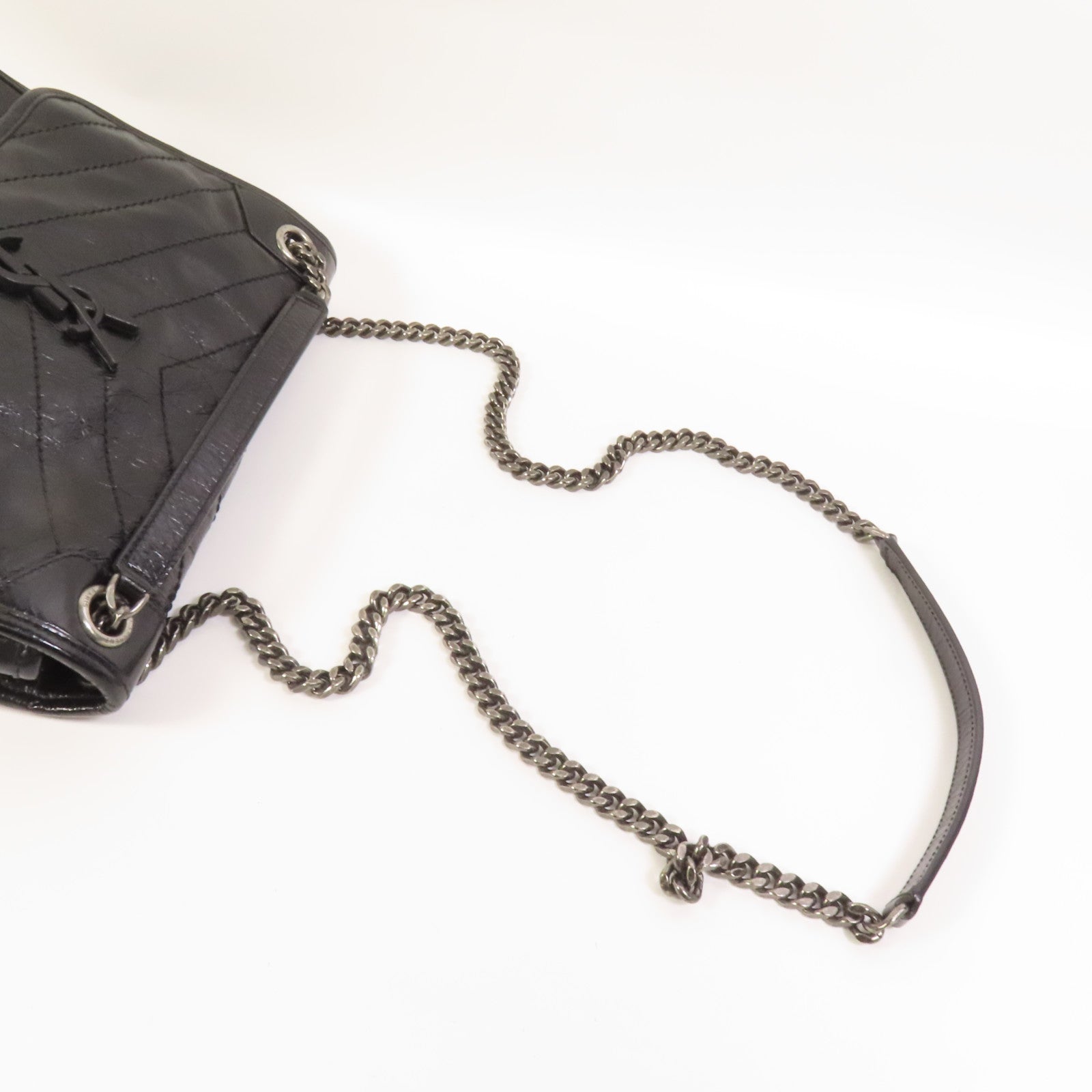 SAINT LAURENT PARIS 牛皮皮革Niki Medium鏈帶肩背袋