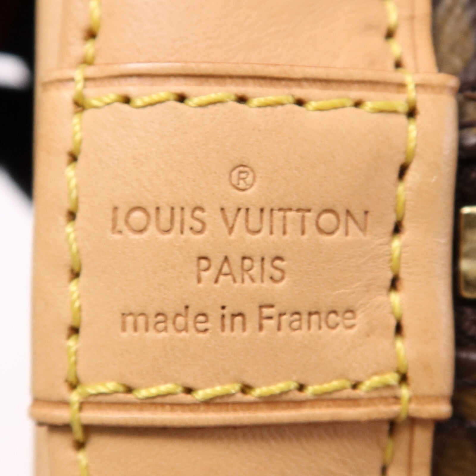 LOUIS VUITTON Monogram Alma BB金扣手挽肩背兩用袋